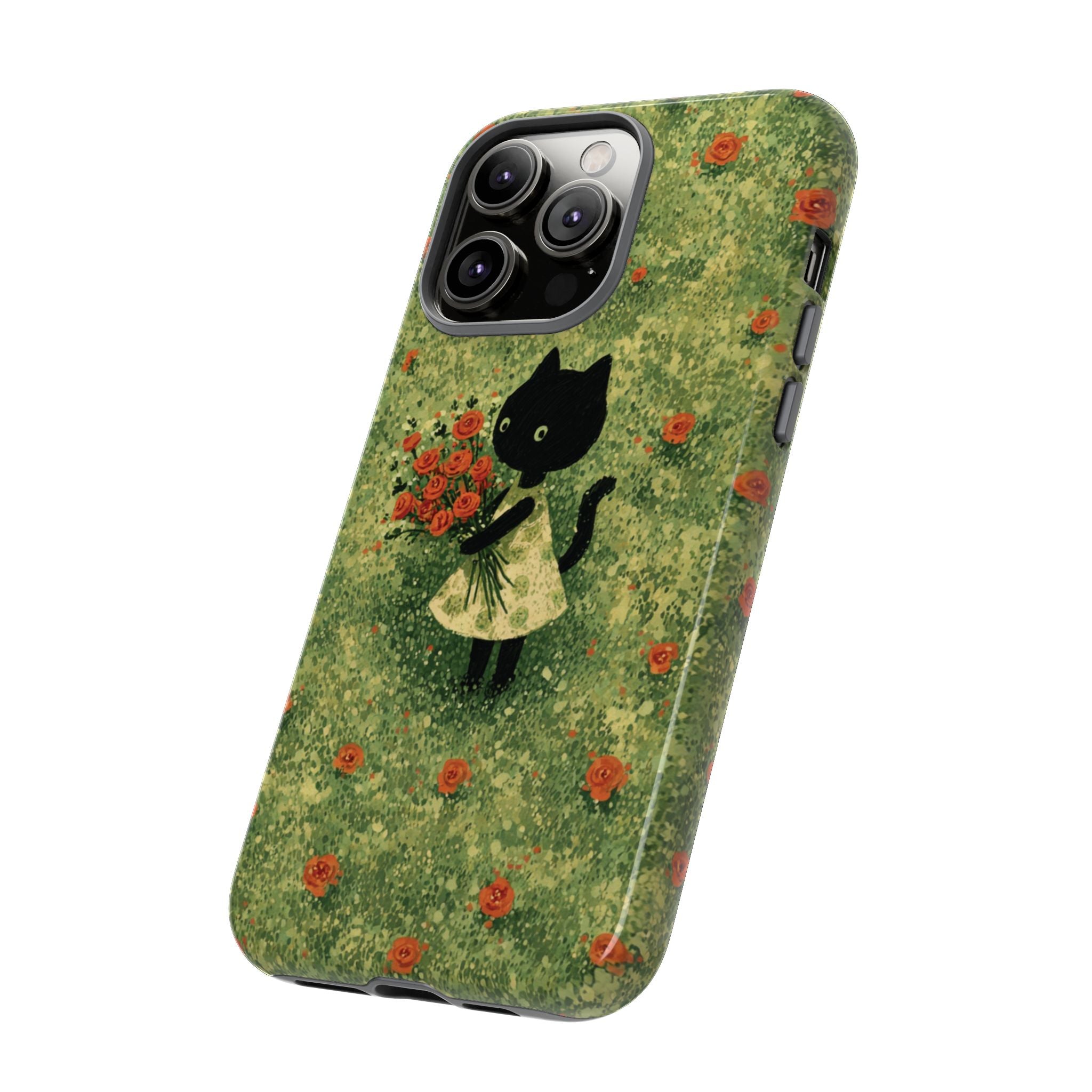 Cute Cat Tough Cases for Cat Lovers, Gifts for Her, Pet Owner Accessories