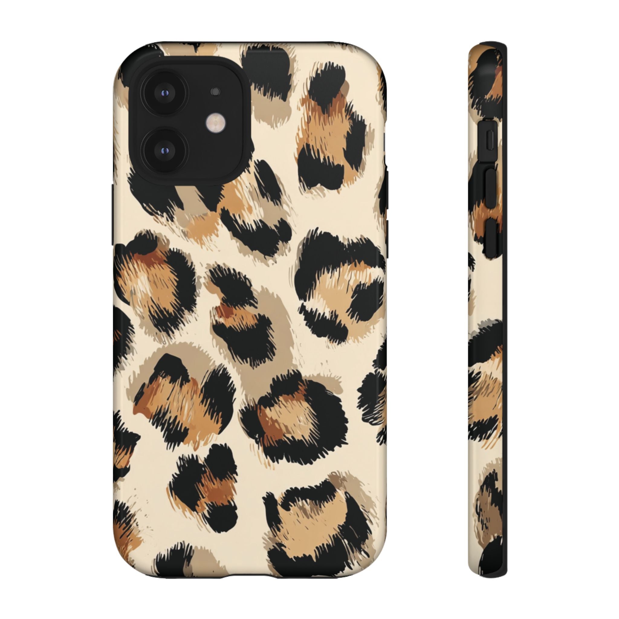 Stylish Leopard Print Phone Case, Animal Print, Tough Case, Gift for Her
