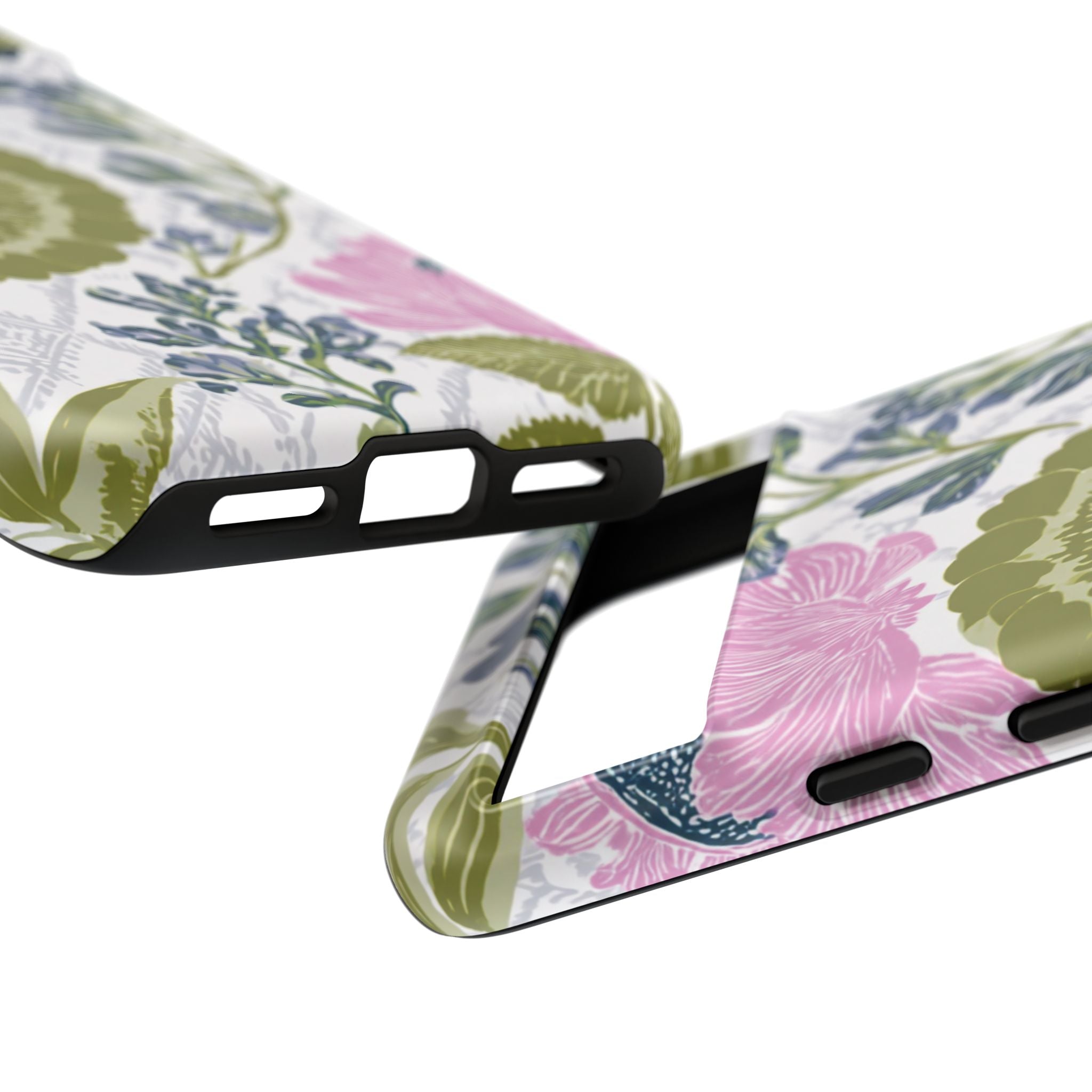 Floral Phone Case, Tough Cases with Elegant Design, Stylish Phone Accessories