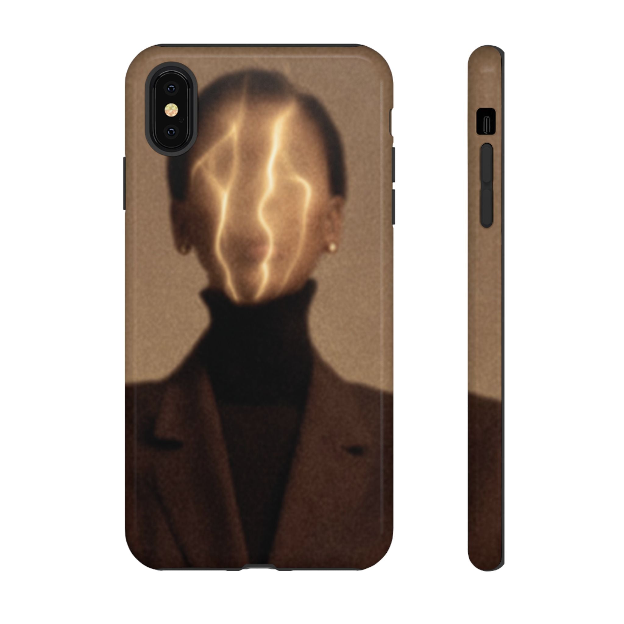 Stylish Phone Case with Artistic Design, Fashion Tech Accessory, Tough Cases