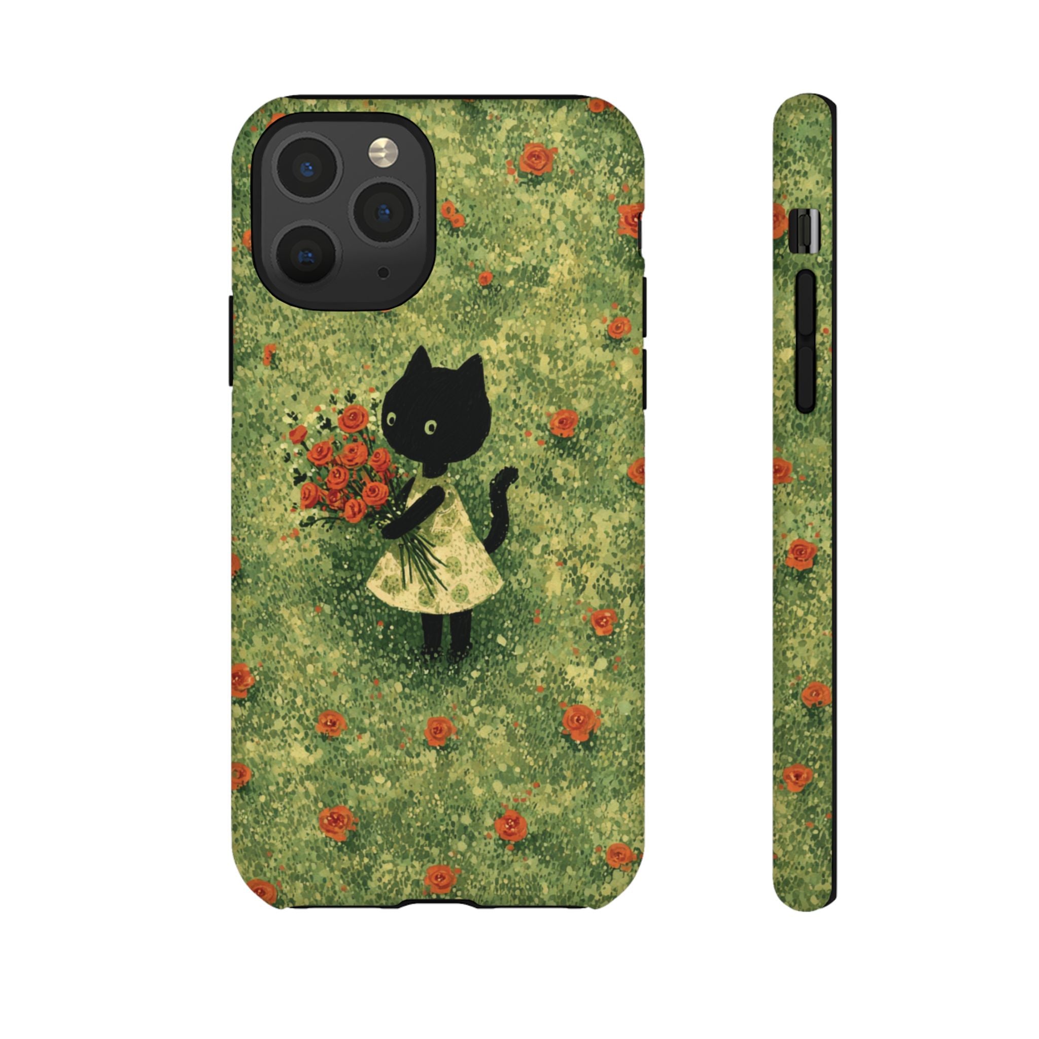 Cute Cat Tough Cases for Cat Lovers, Gifts for Her, Pet Owner Accessories