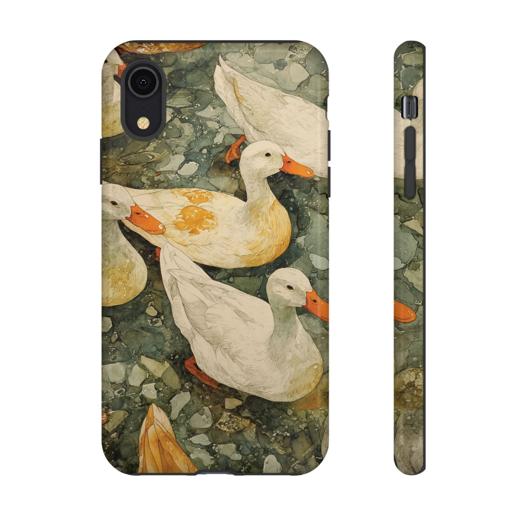 Duck-Themed Phone Case, Quirky Phone Cover, Nature Lover Gift