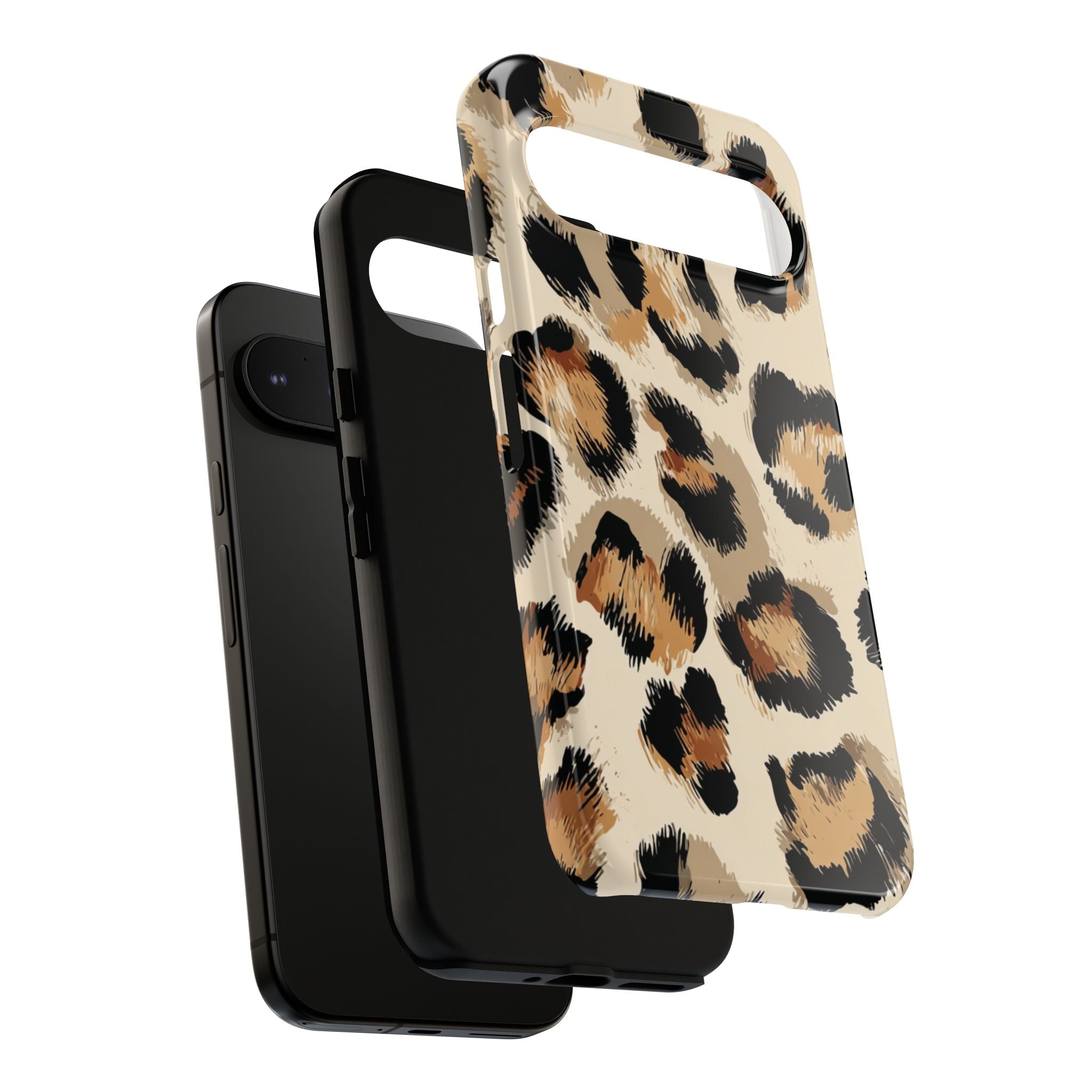 Stylish Leopard Print Phone Case, Animal Print, Tough Case, Gift for Her
