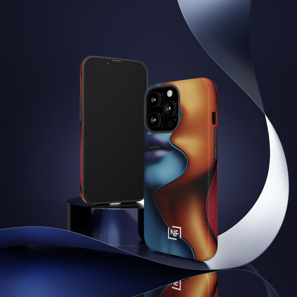 Duality in Motion — Tough Phone Case