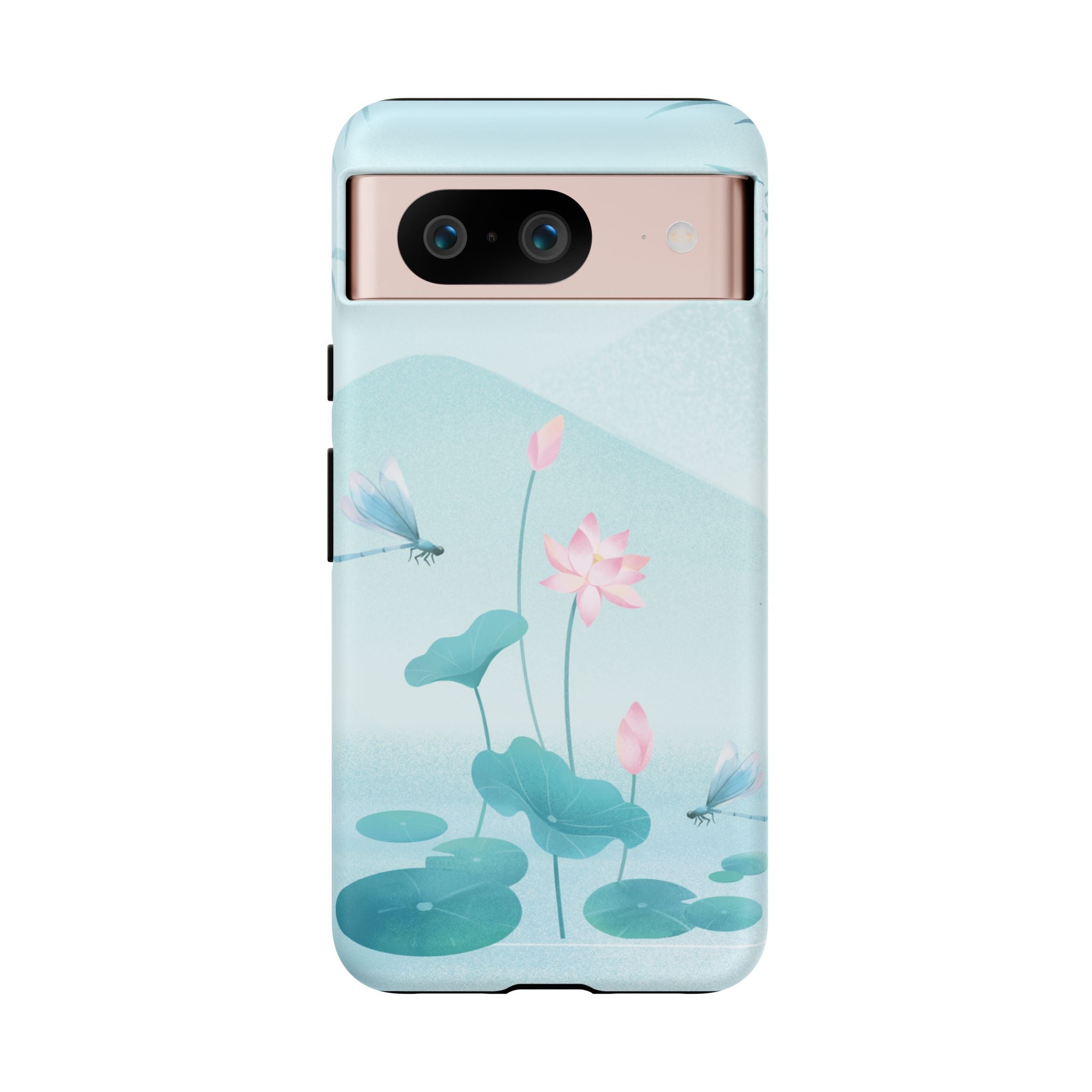 Lotus Pond Phone Case — Serene Floral iPhone Protective Cover