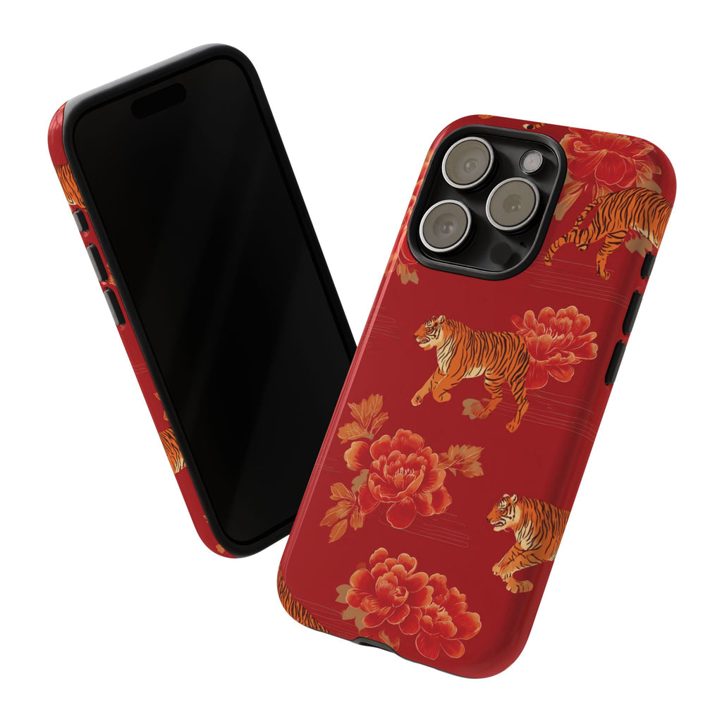 Bold Tiger Phone Case, Wild Animal Lover Gift, Stylish Phone Cover