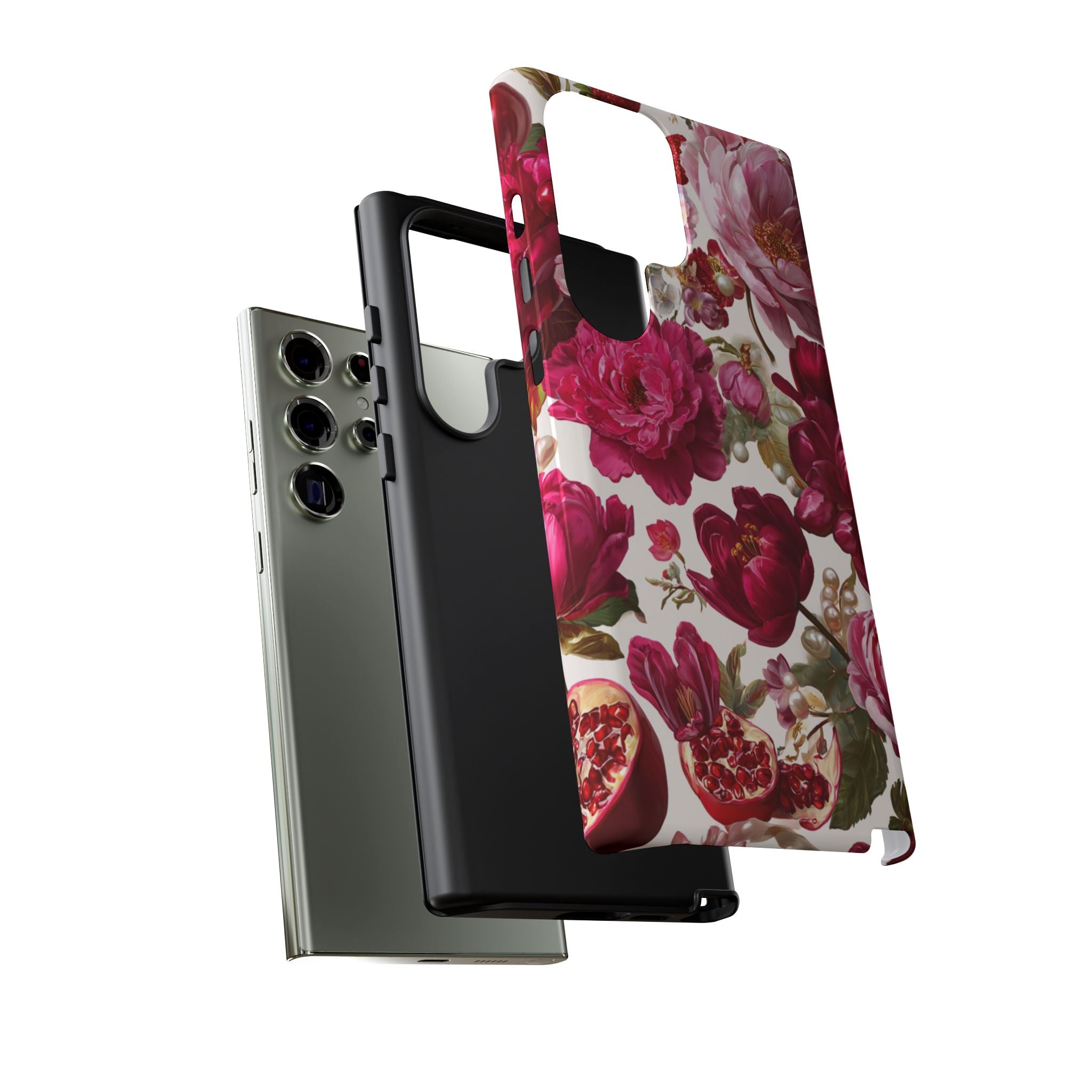 Floral Phone Case, Tough Floral Case, Flower Design