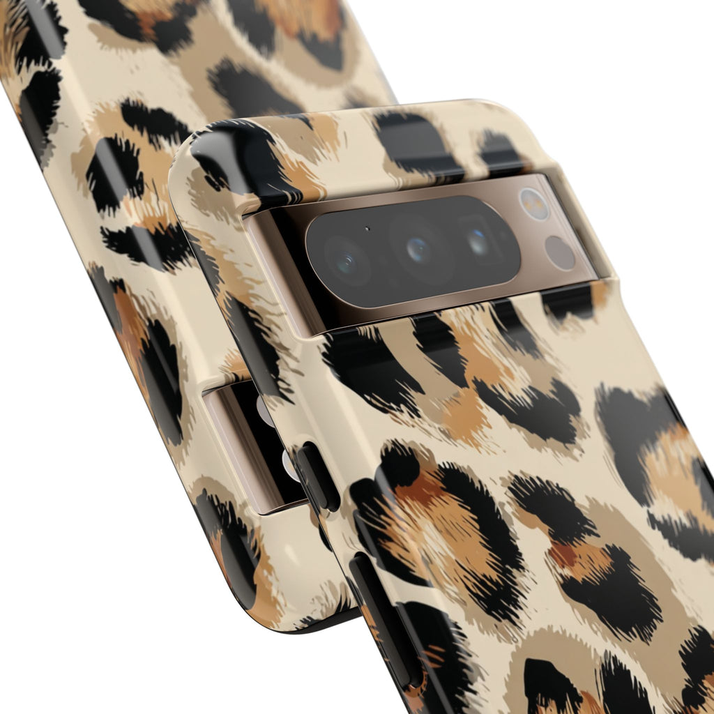 Stylish Leopard Print Phone Case, Animal Print, Tough Case, Gift for Her