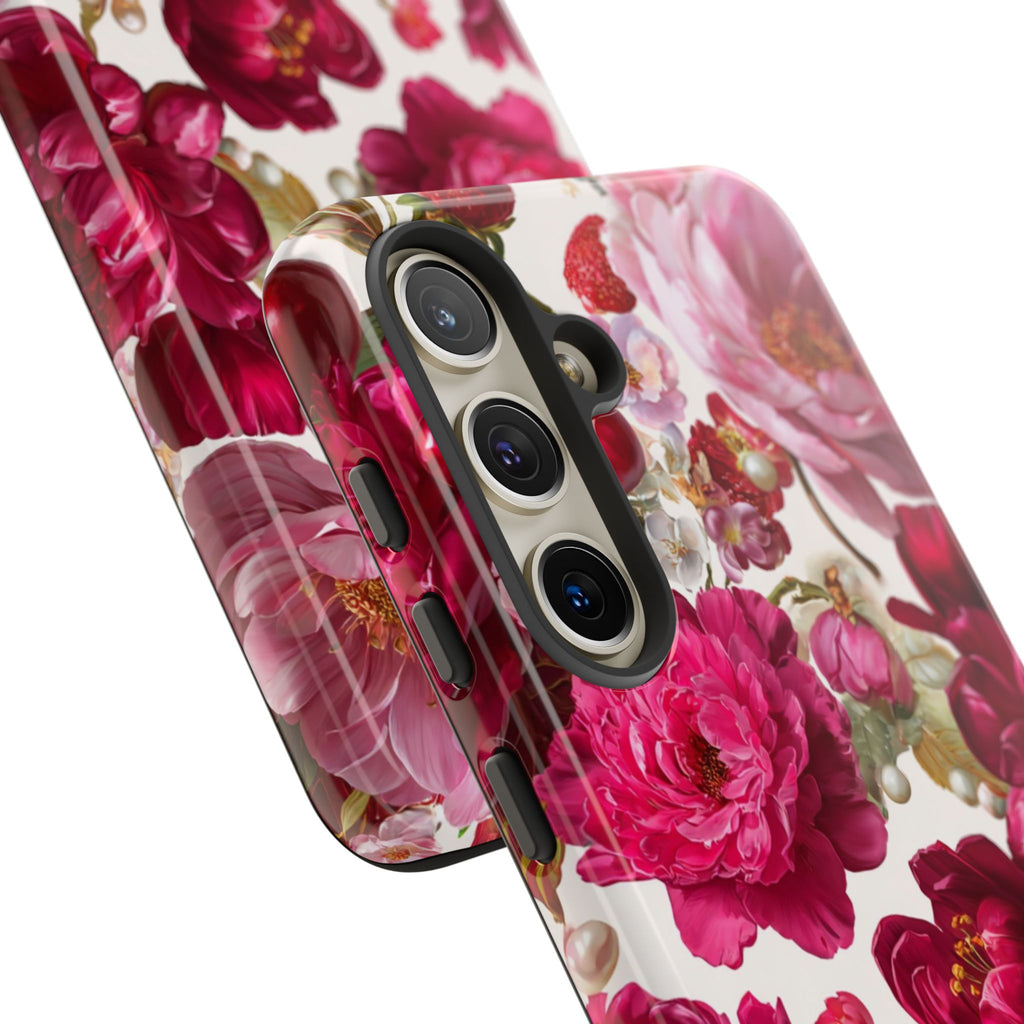 Floral Phone Case, Tough Floral Case, Flower Design