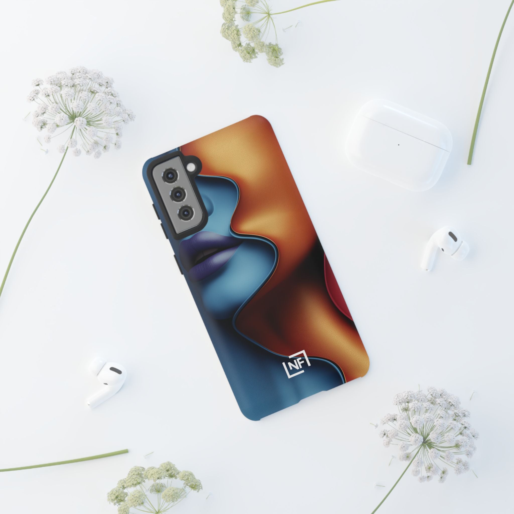 Duality in Motion — Tough Phone Case