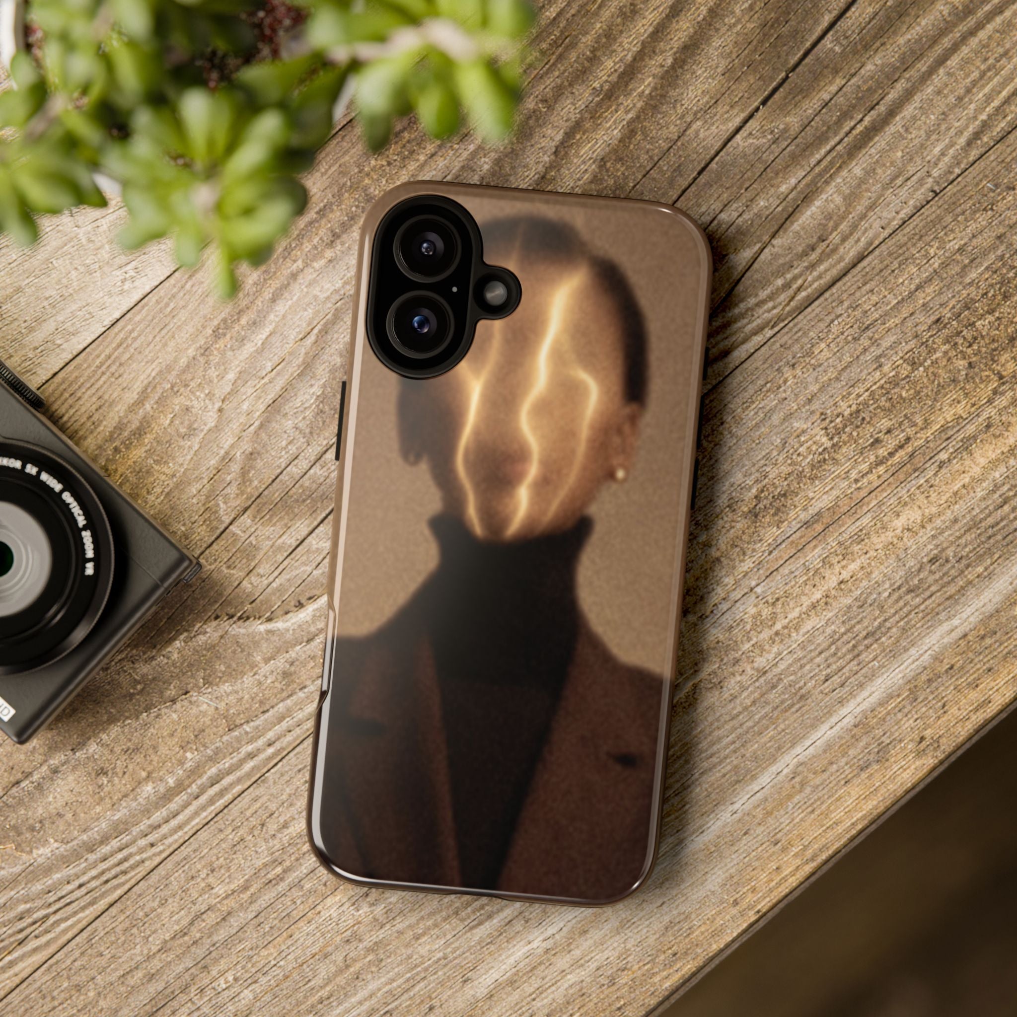 Stylish Phone Case with Artistic Design, Fashion Tech Accessory, Tough Cases