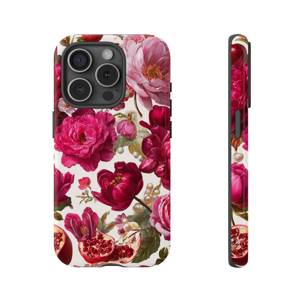 Floral Phone Case, Tough Floral Case, Flower Design