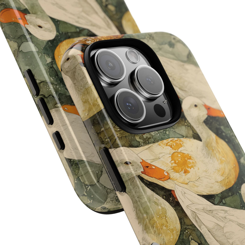 Duck-Themed Phone Case, Quirky Phone Cover, Nature Lover Gift