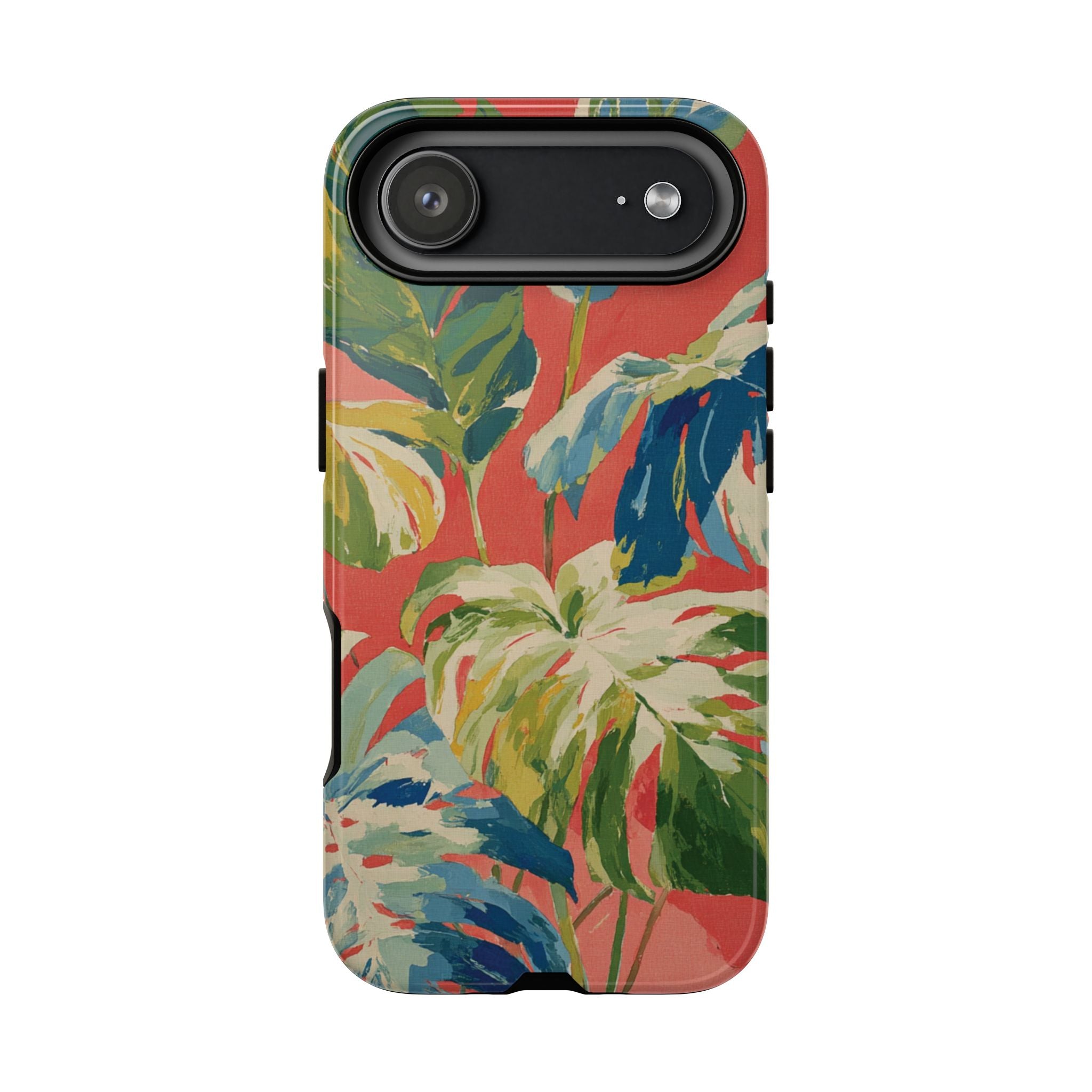 Tropical Phone Case, Floral Tough Case, Vibrant Phone Cover for Summer