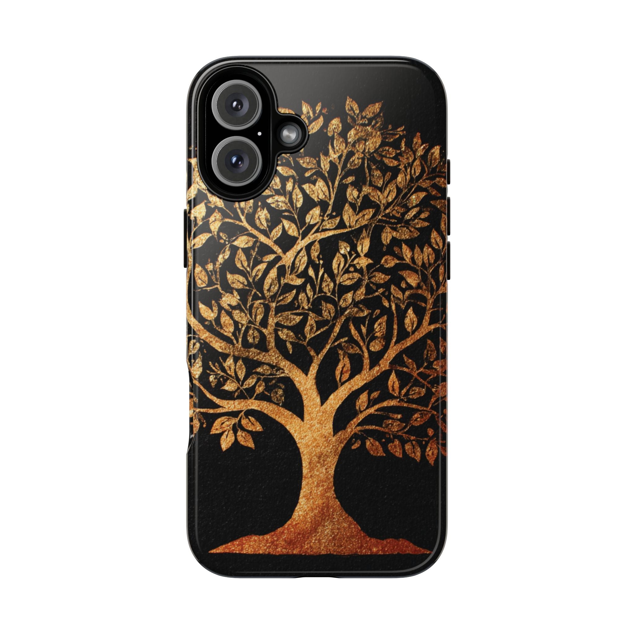 Golden Tree Phone Case, Tough Cases, Nature Lover Gift