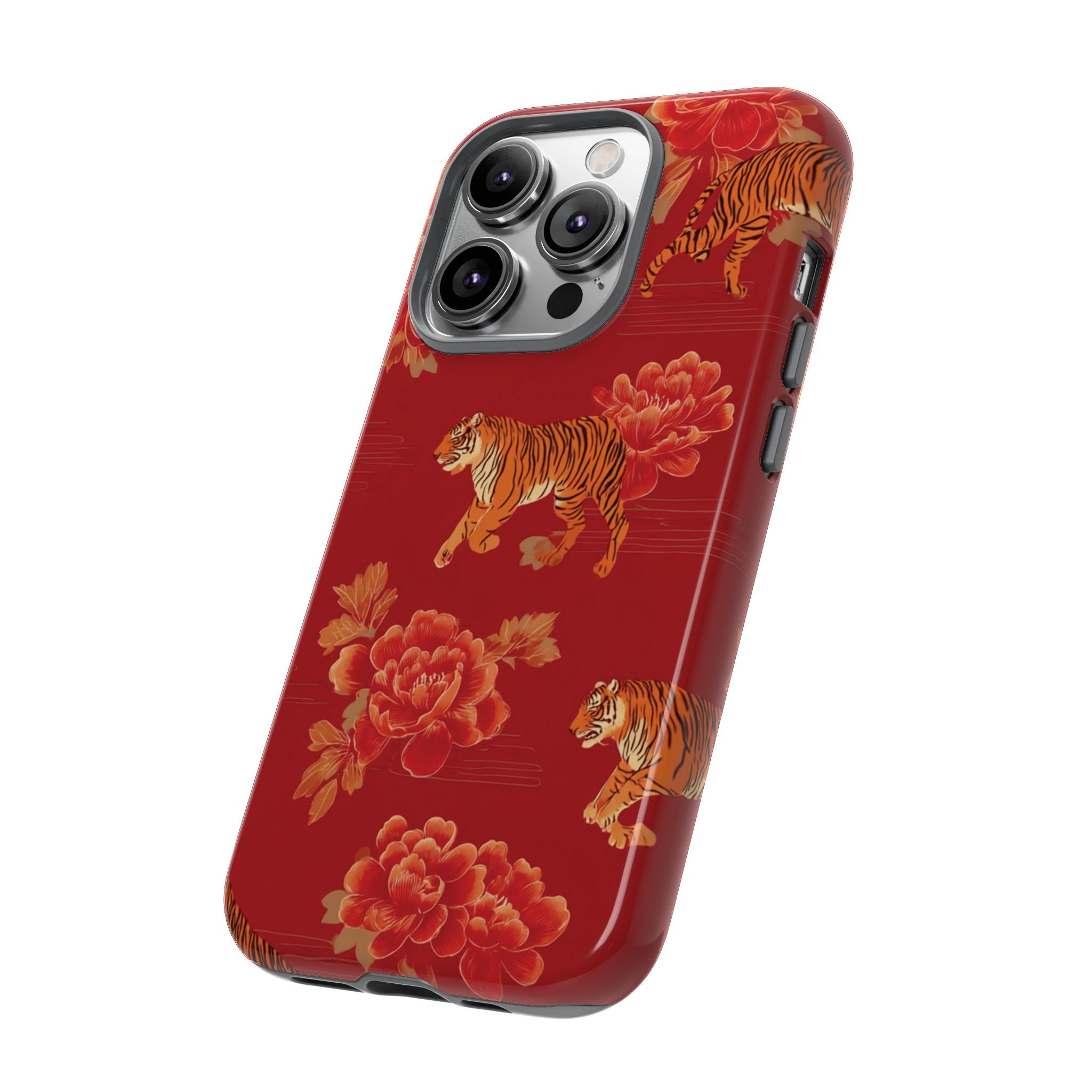 Bold Tiger Phone Case, Wild Animal Lover Gift, Stylish Phone Cover