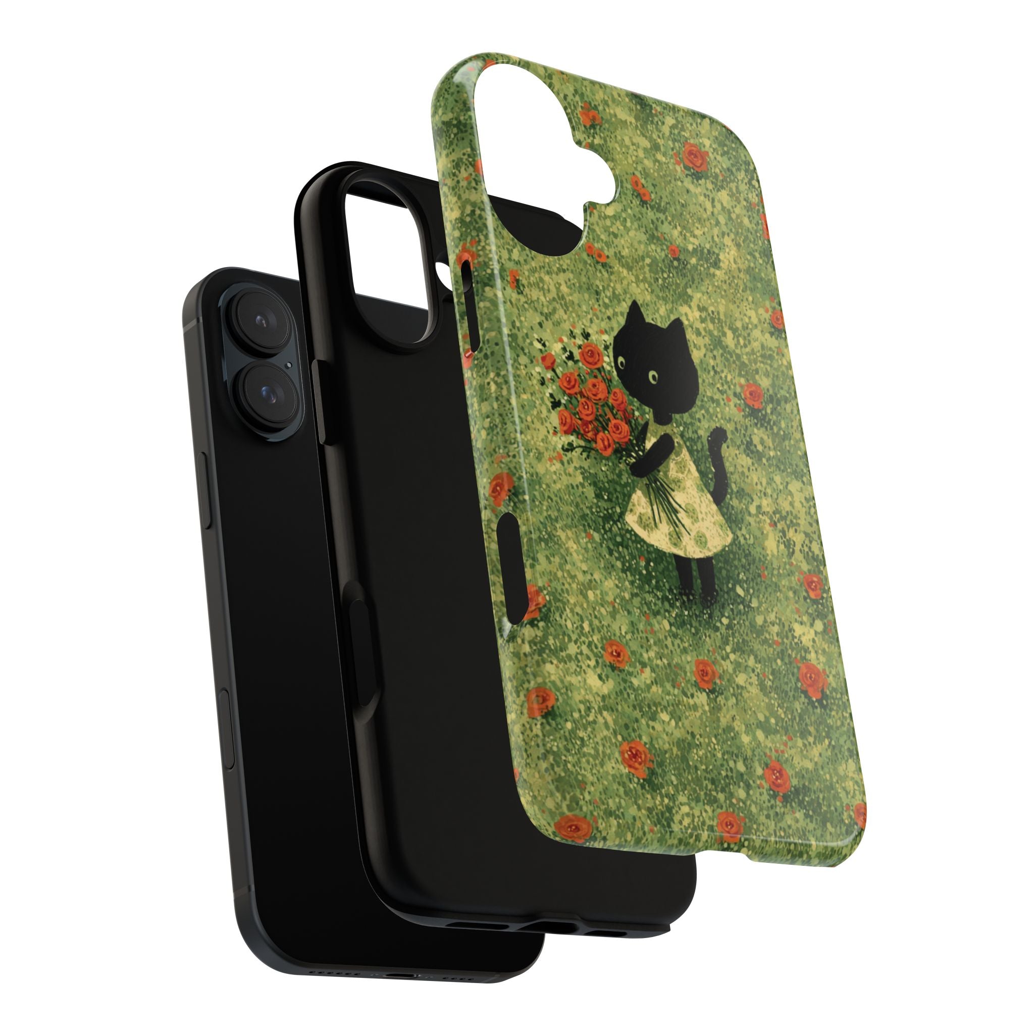 Cute Cat Tough Cases for Cat Lovers, Gifts for Her, Pet Owner Accessories