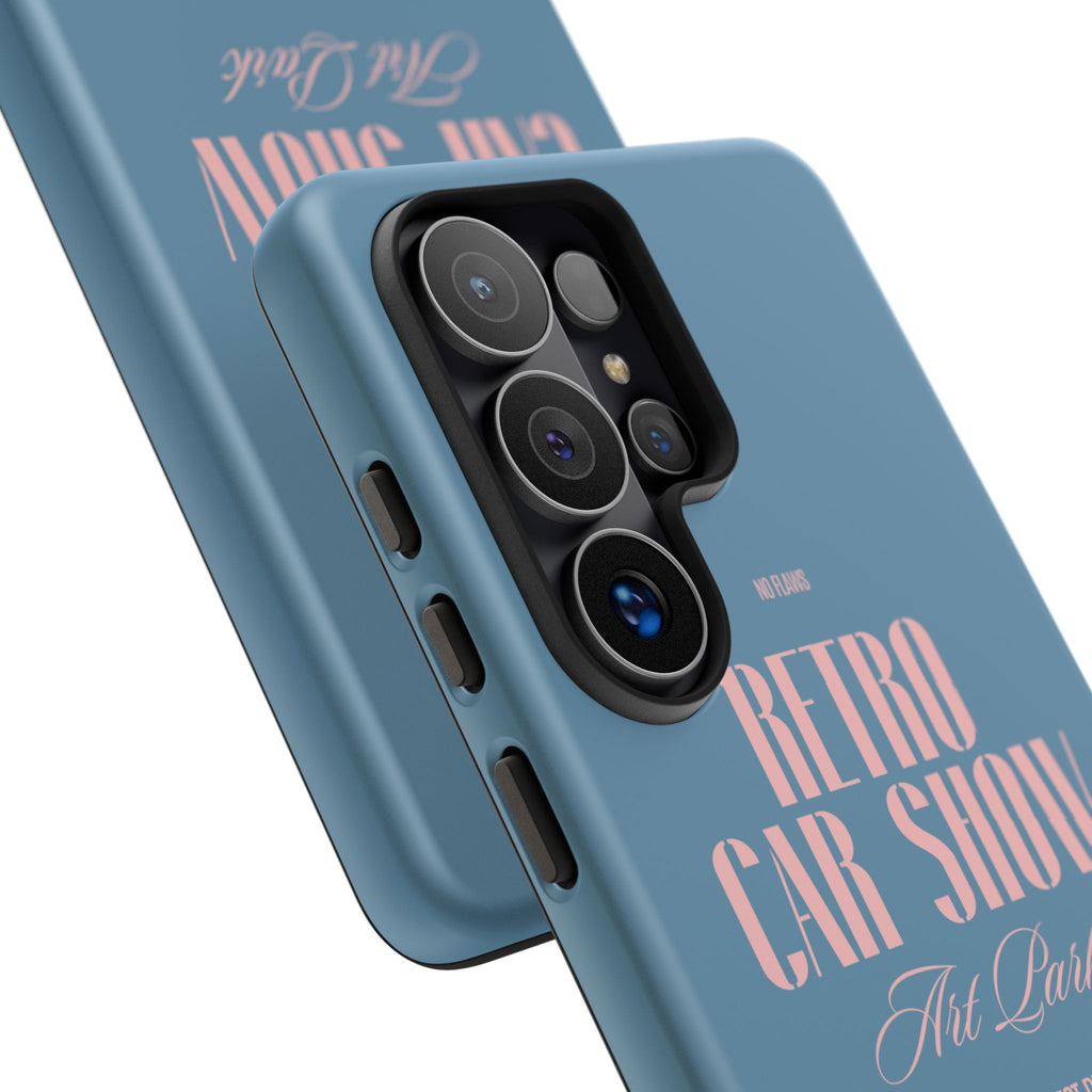 Retro Car Show Phone Case — Vintage Classic Auto Design