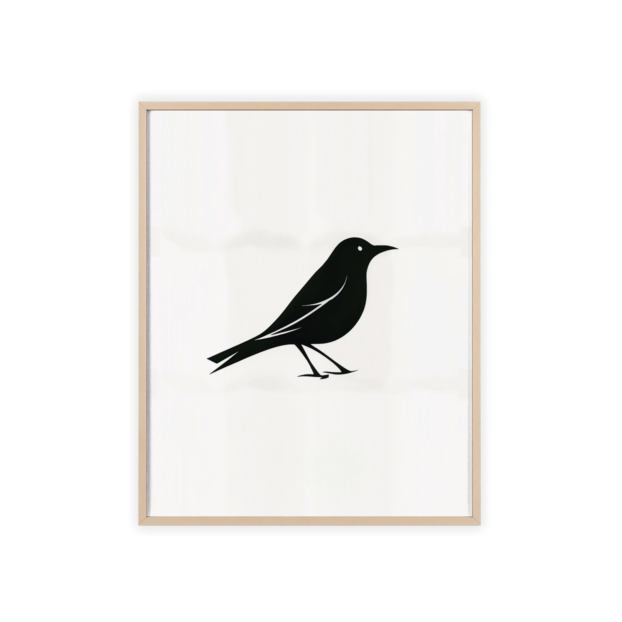 The Oriole Principle: A Study in Minimal Form – Framed Poster