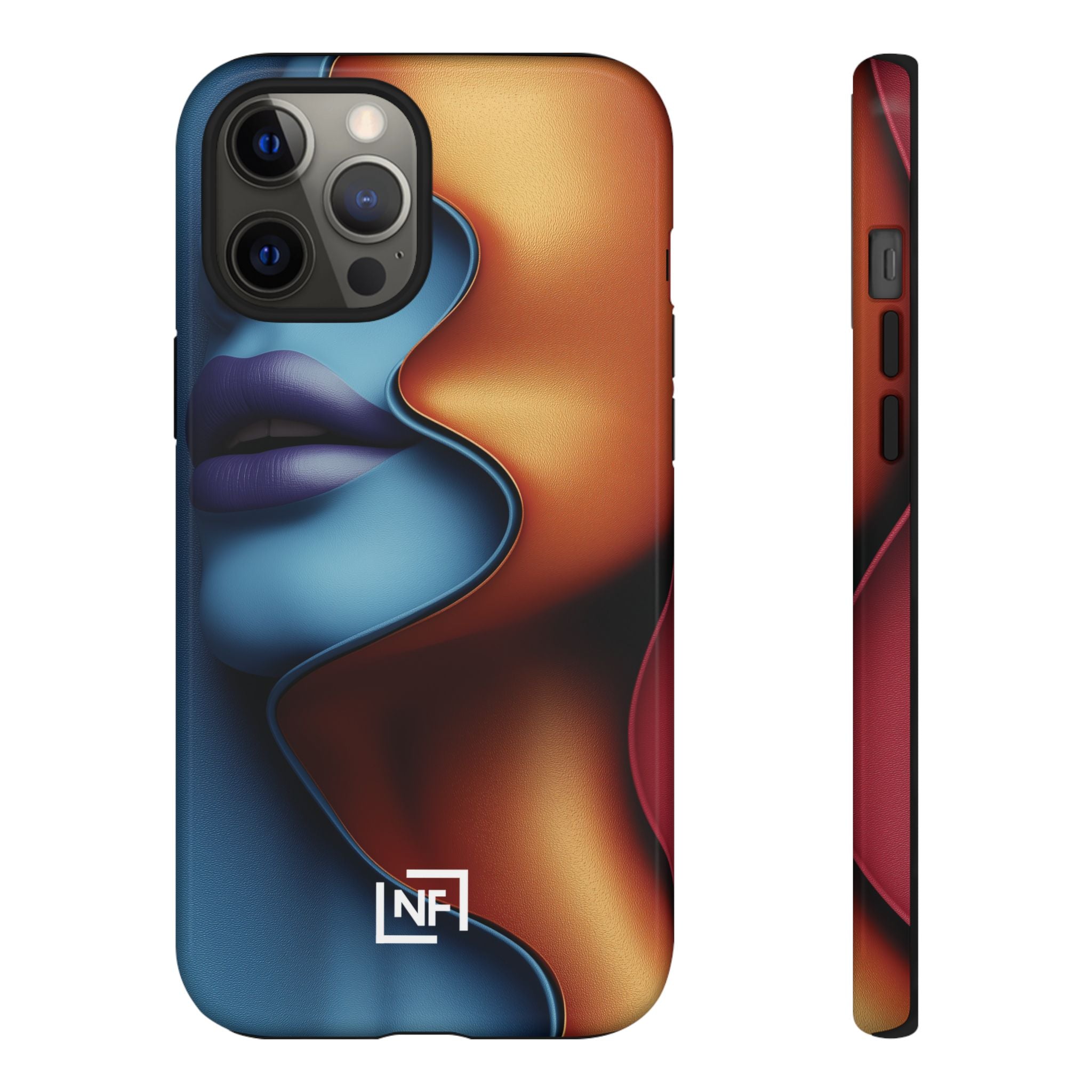 Duality in Motion — Tough Phone Case