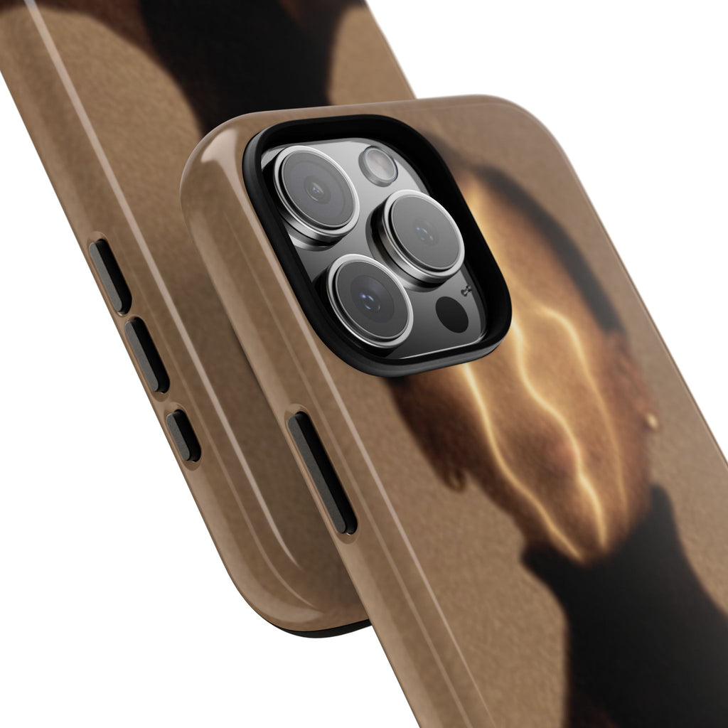 Stylish Phone Case with Artistic Design, Fashion Tech Accessory, Tough Cases