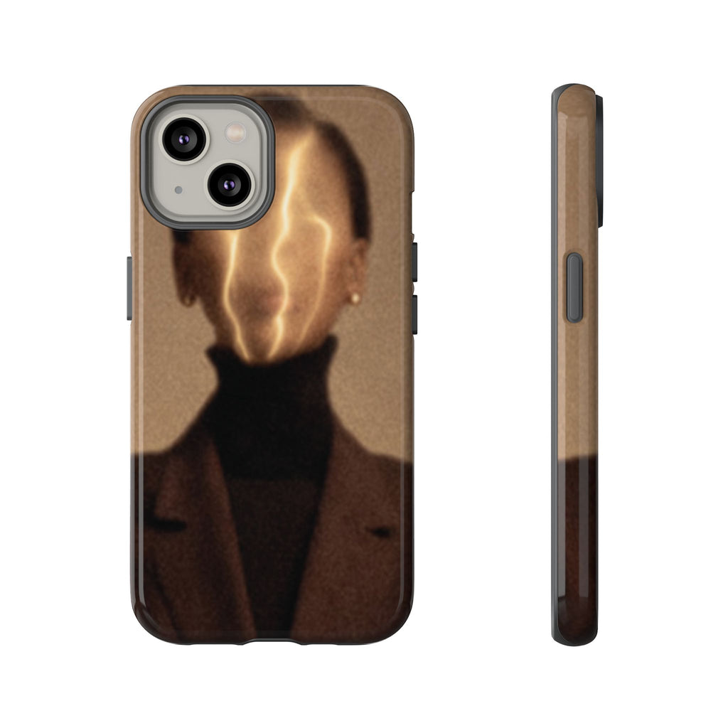 Stylish Phone Case with Artistic Design, Fashion Tech Accessory, Tough Cases