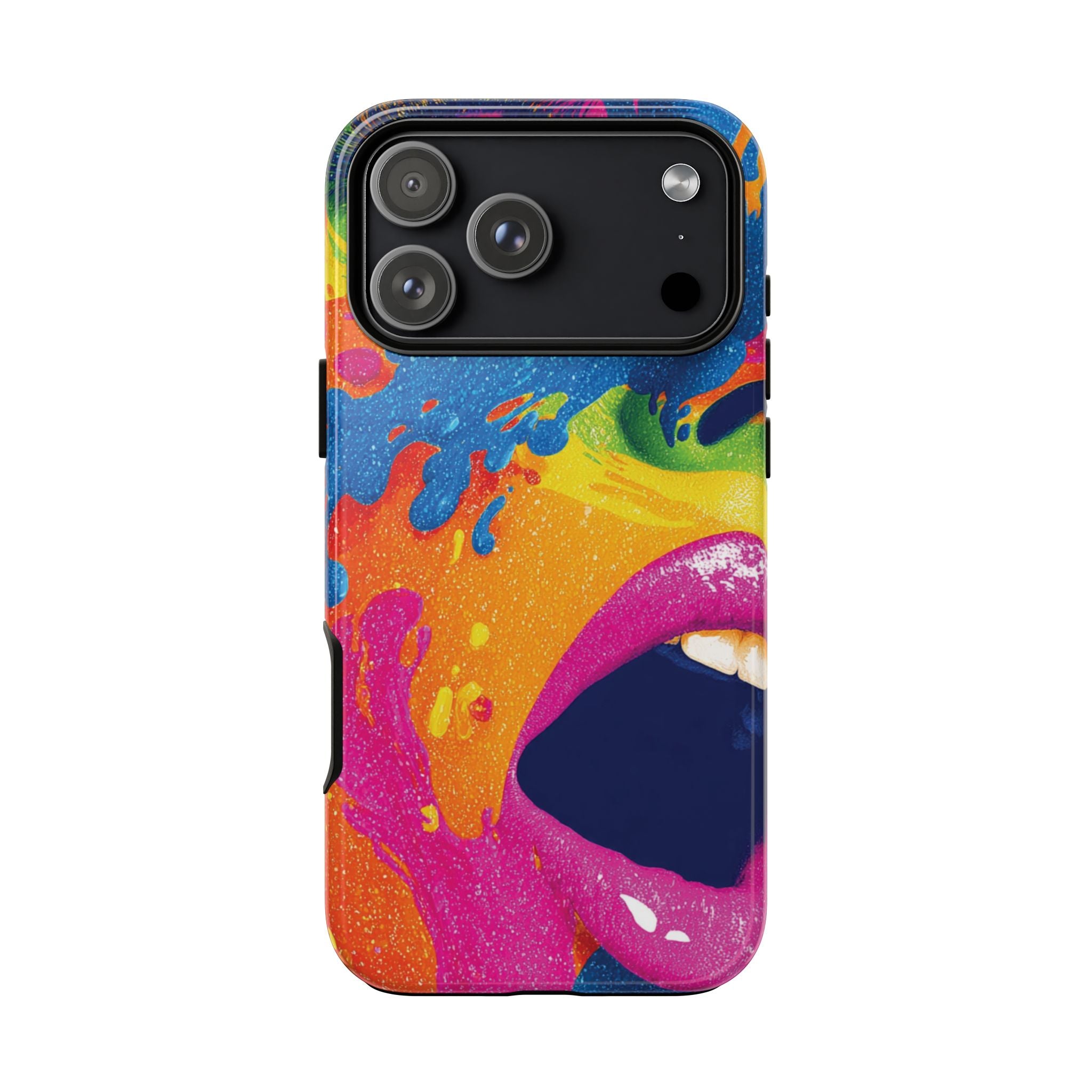 Lover, Colorful Phone Cover, Unique Gift for Artists, Fun Tech Accessory