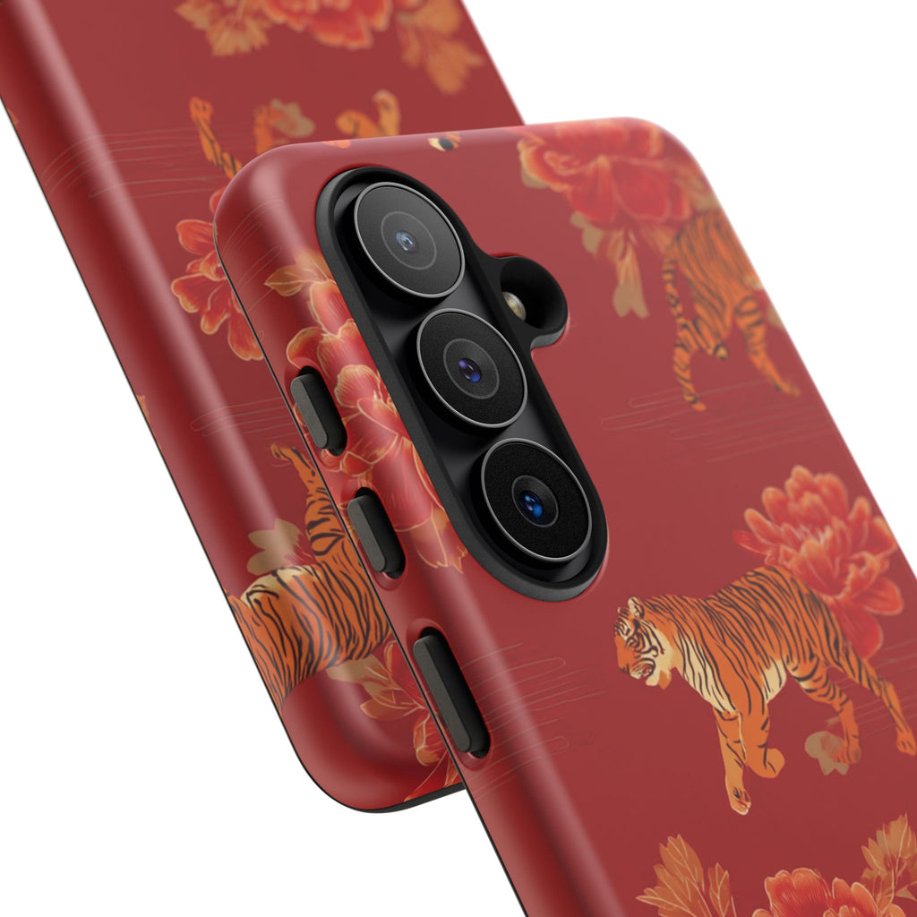 Bold Tiger Phone Case, Wild Animal Lover Gift, Stylish Phone Cover