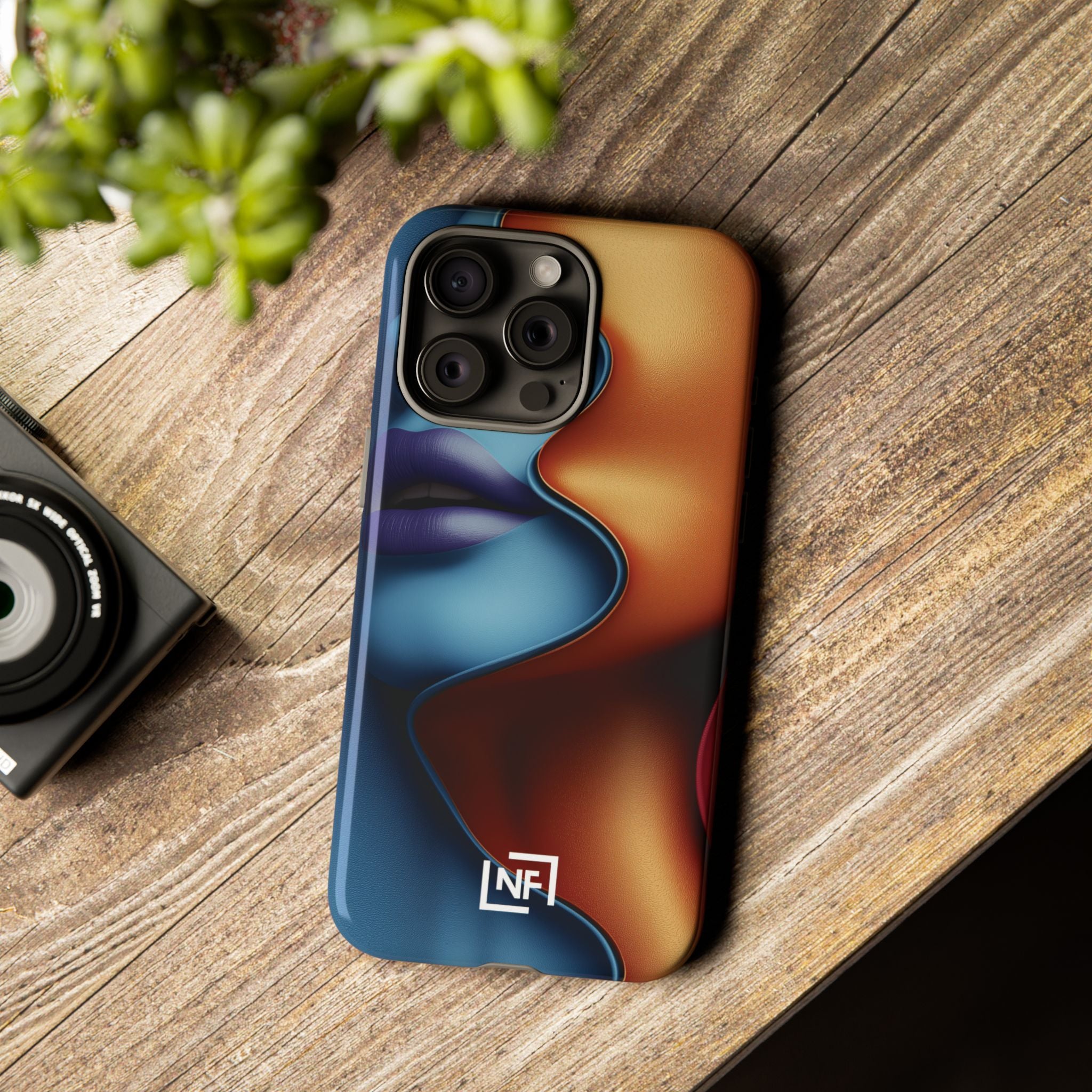 Duality in Motion — Tough Phone Case