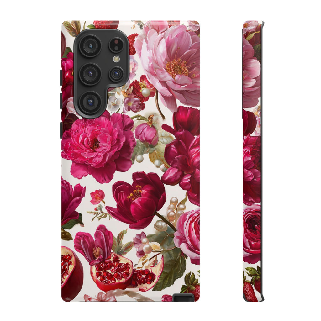 Floral Phone Case, Tough Floral Case, Flower Design