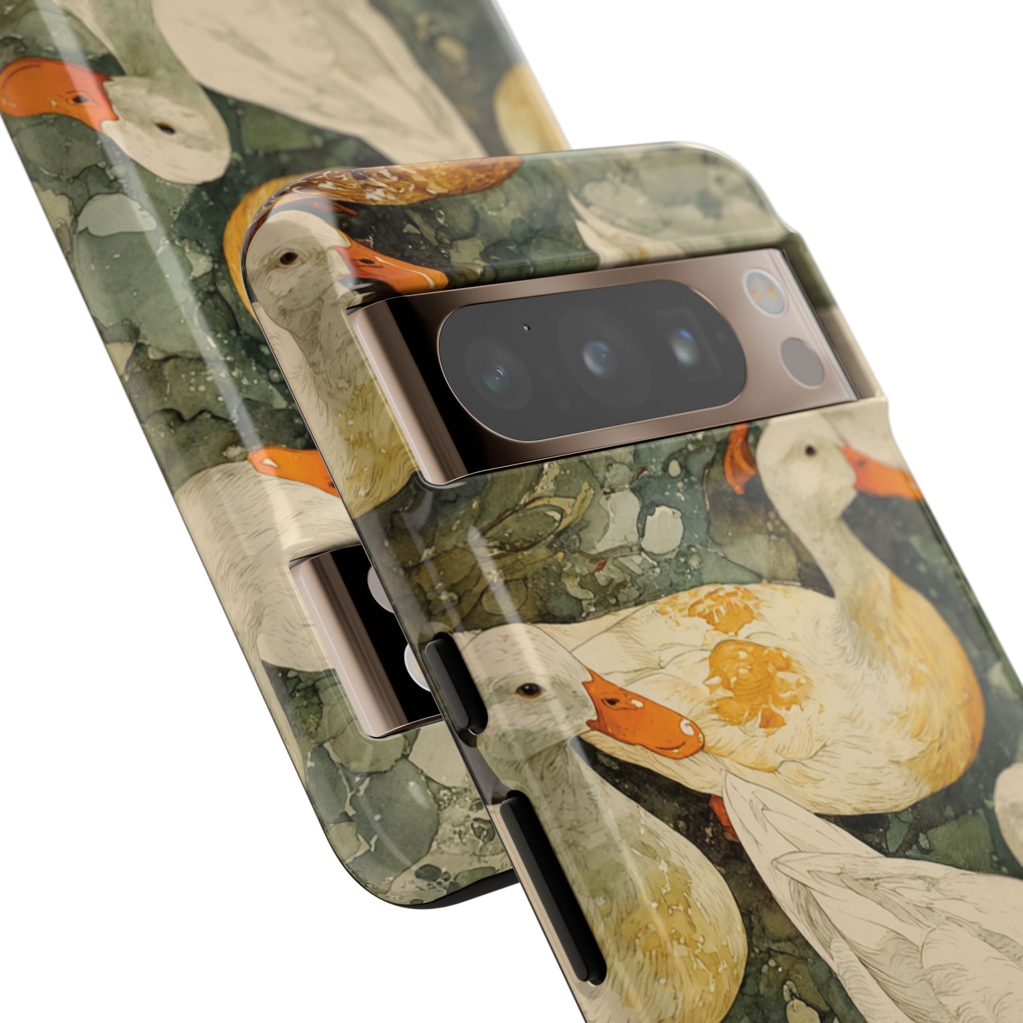 Duck-Themed Phone Case, Quirky Phone Cover, Nature Lover Gift