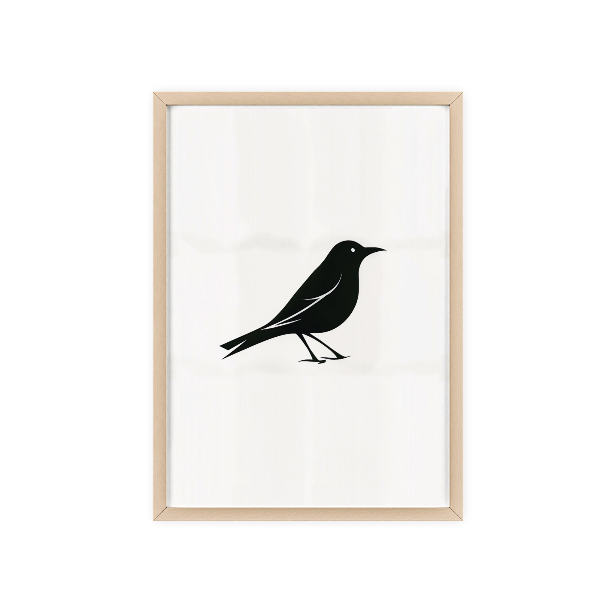 The Oriole Principle: A Study in Minimal Form – Framed Poster