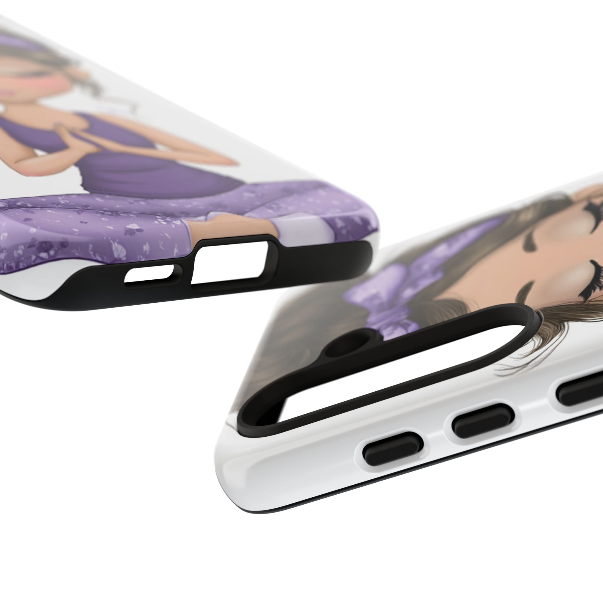 Yoga Phone Case for Mindfulness Gift for Yogis, Meditation Accessory, Zen Vibe