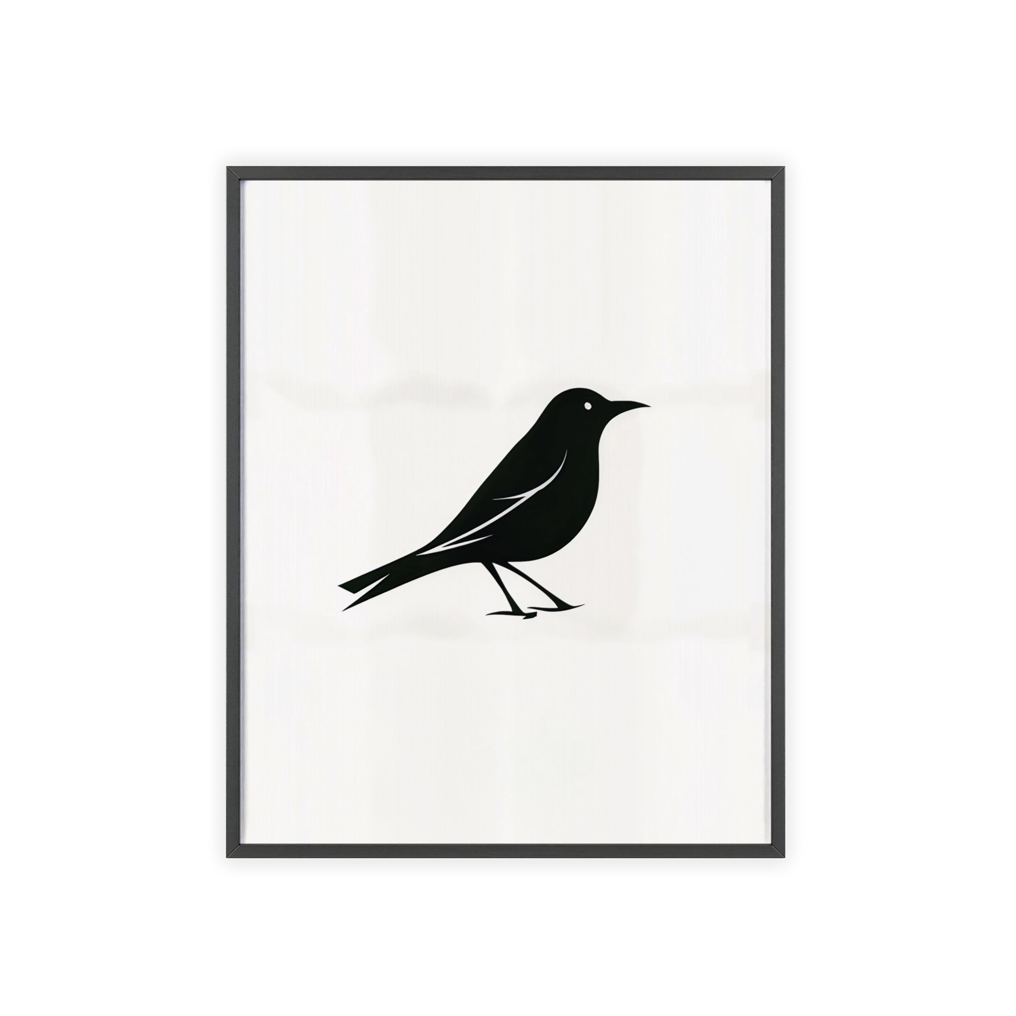 The Oriole Principle: A Study in Minimal Form – Framed Poster