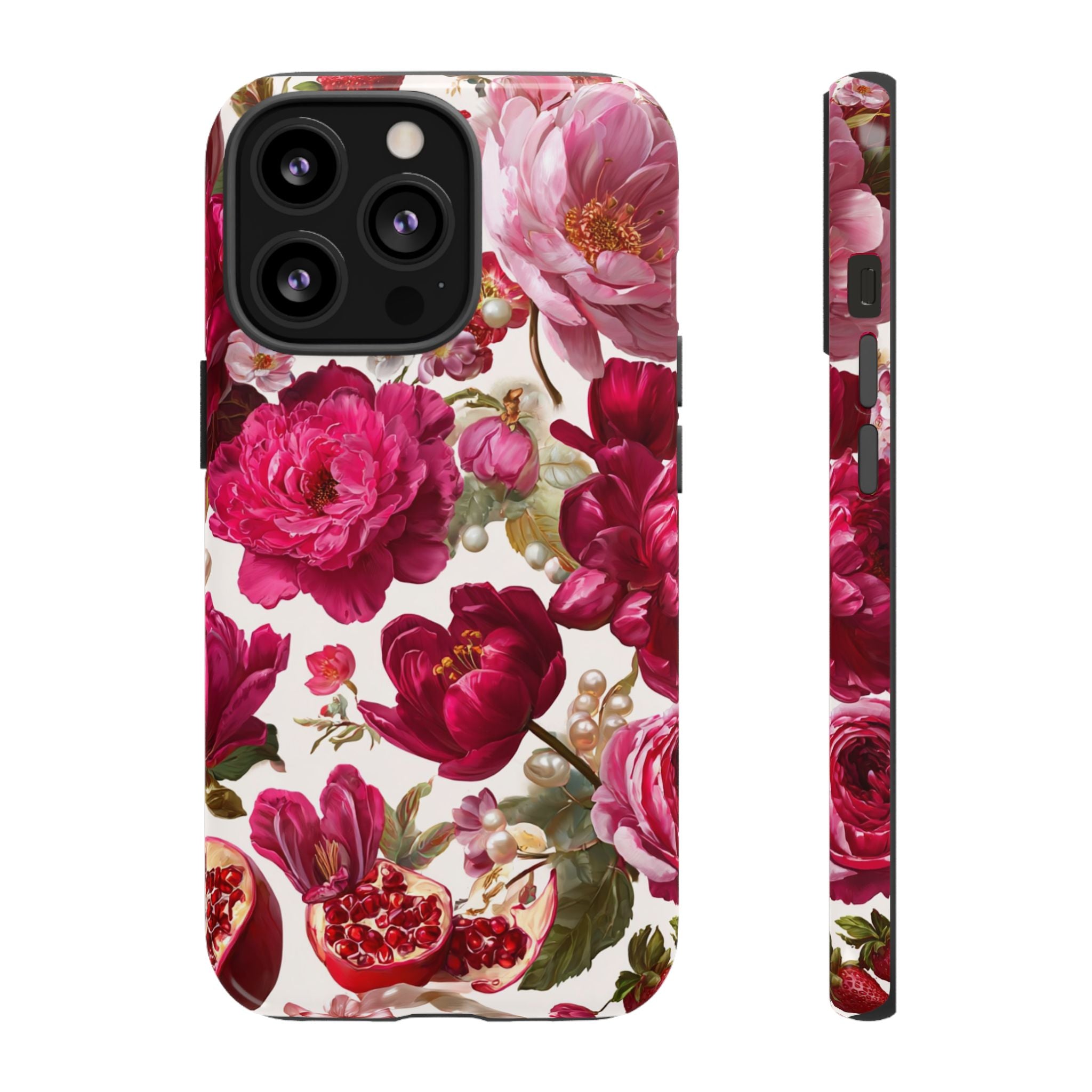 Floral Phone Case, Tough Floral Case, Flower Design