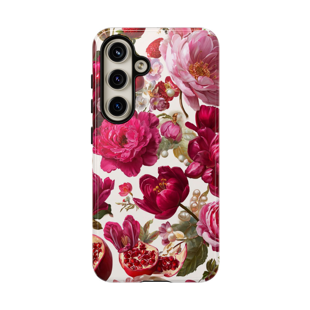 Floral Phone Case, Tough Floral Case, Flower Design
