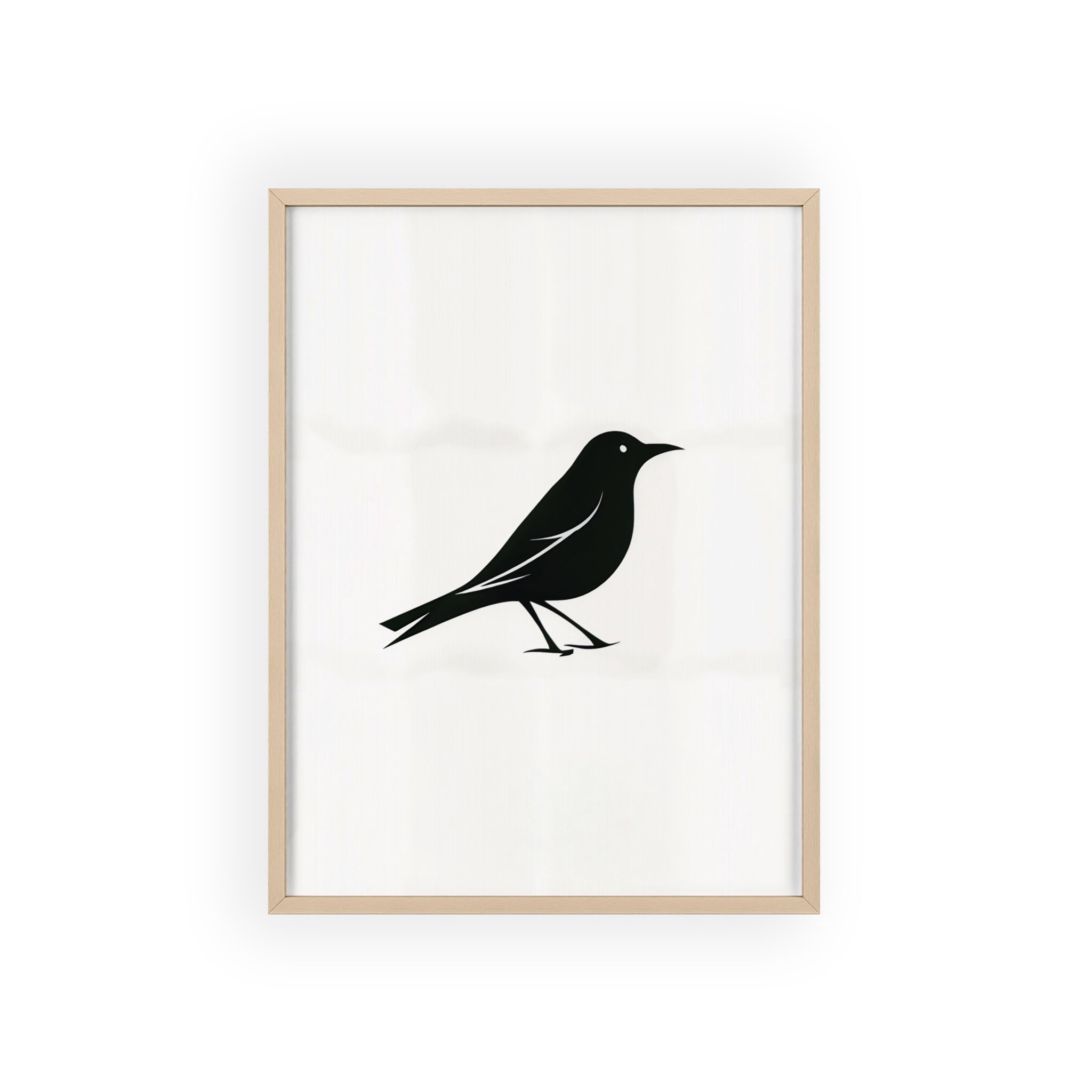 The Oriole Principle: A Study in Minimal Form – Framed Poster
