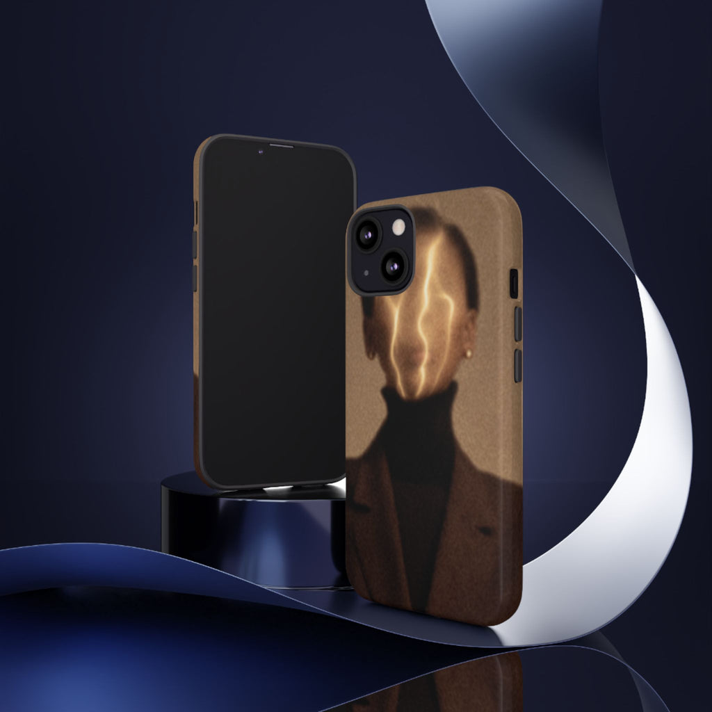 Stylish Phone Case with Artistic Design, Fashion Tech Accessory, Tough Cases
