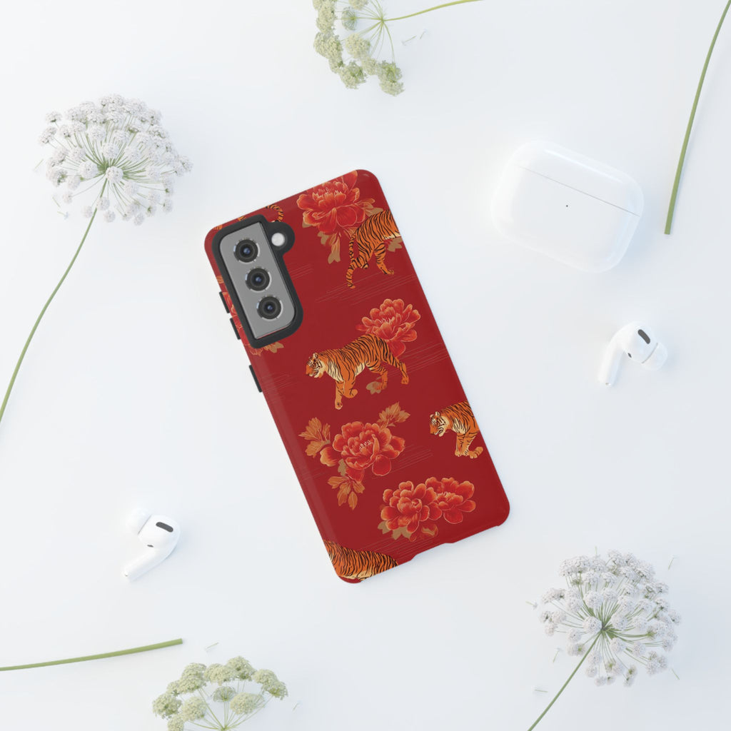 Bold Tiger Phone Case, Wild Animal Lover Gift, Stylish Phone Cover