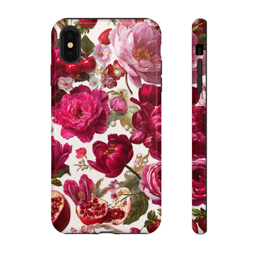 Floral Phone Case, Tough Floral Case, Flower Design