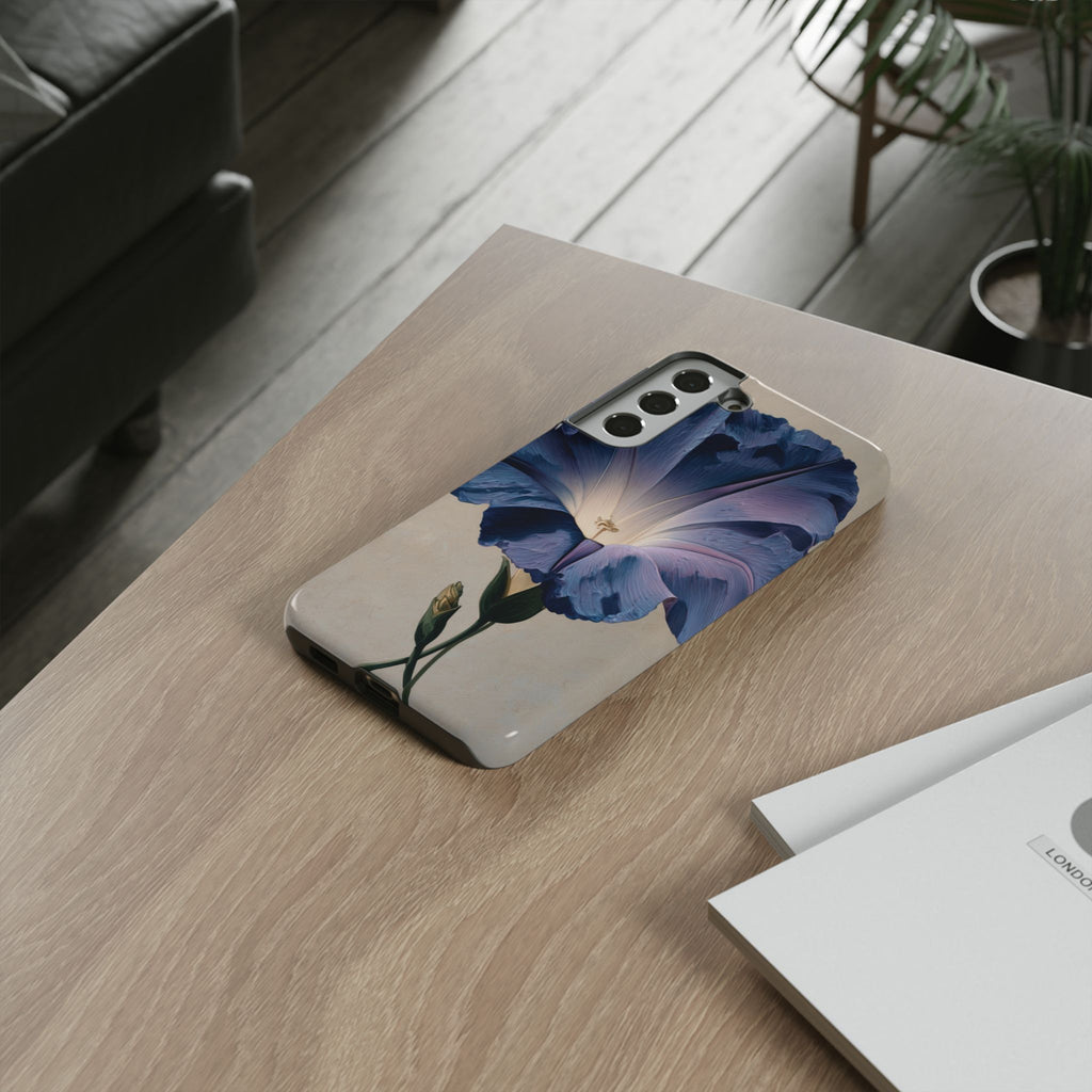 Floral Phone Case, Tough Cases with Purple Flower Design, Phone Accessories
