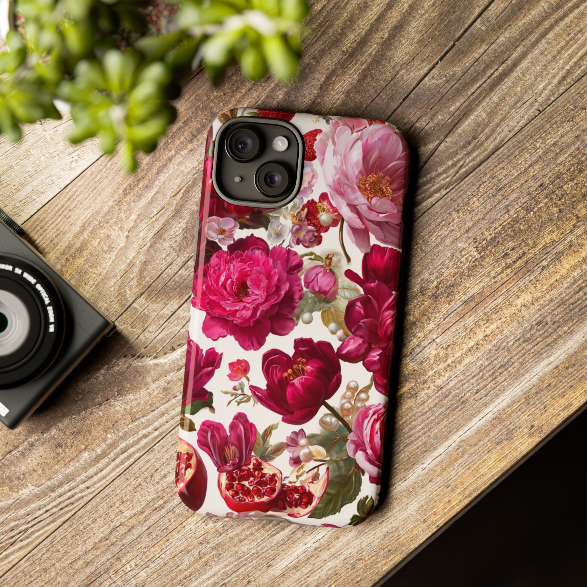 Floral Phone Case, Tough Floral Case, Flower Design