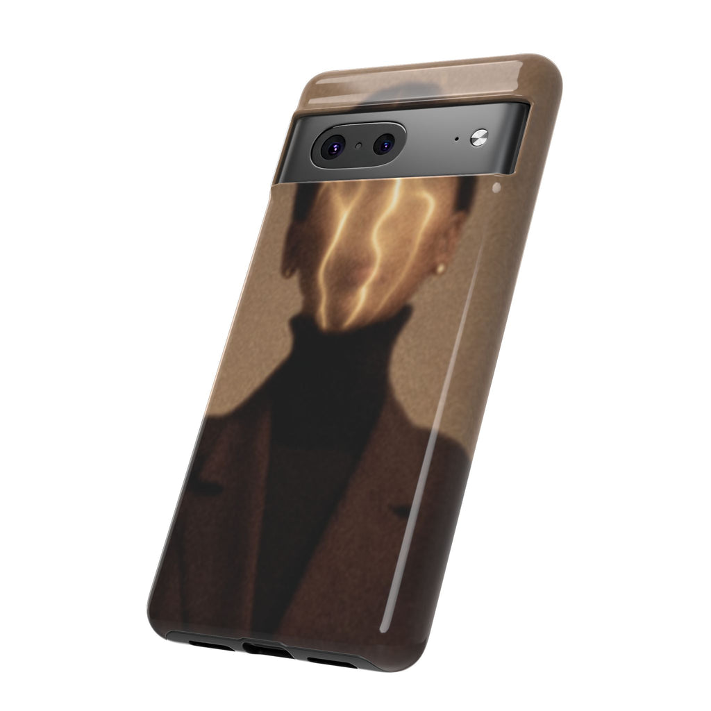 Stylish Phone Case with Artistic Design, Fashion Tech Accessory, Tough Cases
