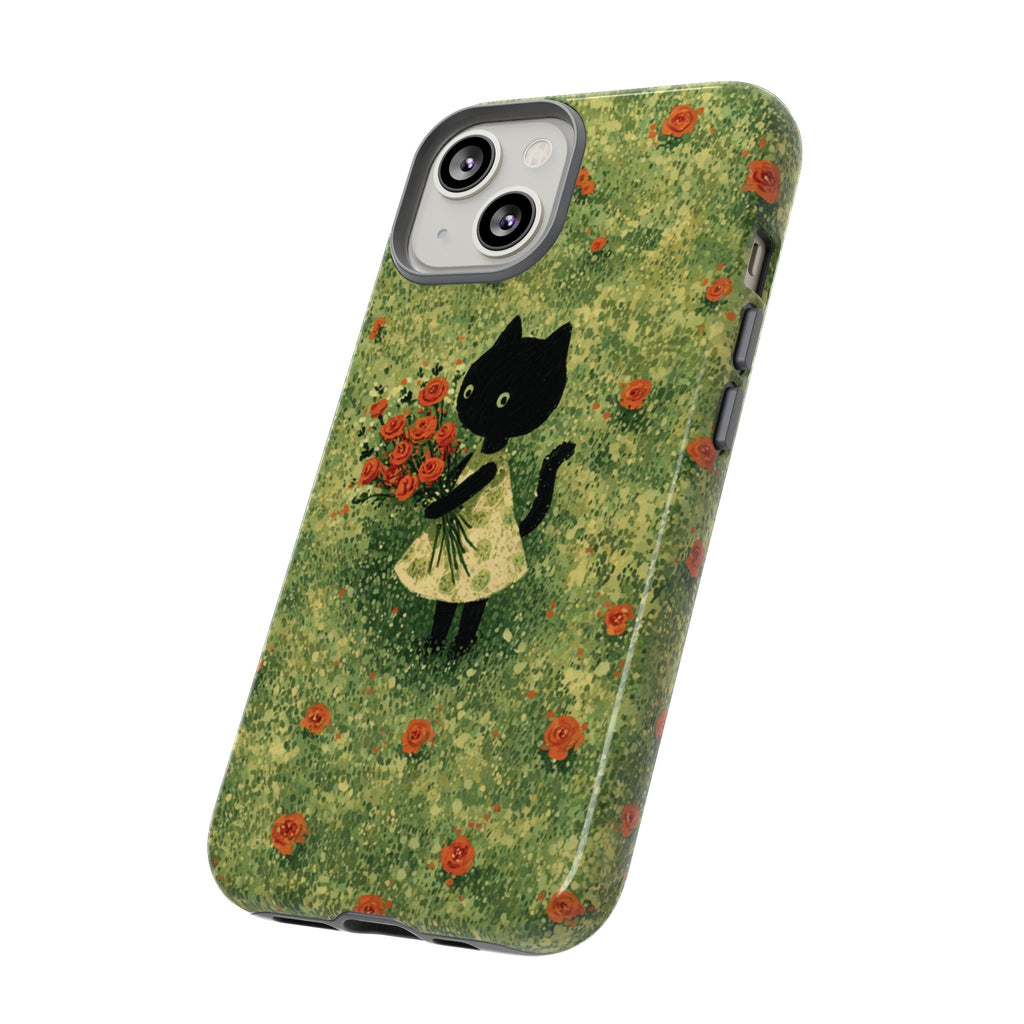 Cute Cat Tough Cases for Cat Lovers, Gifts for Her, Pet Owner Accessories