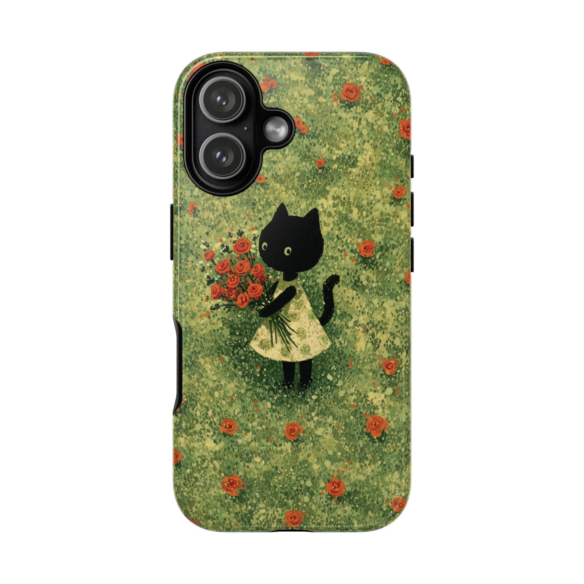 Cute Cat Tough Cases for Cat Lovers, Gifts for Her, Pet Owner Accessories