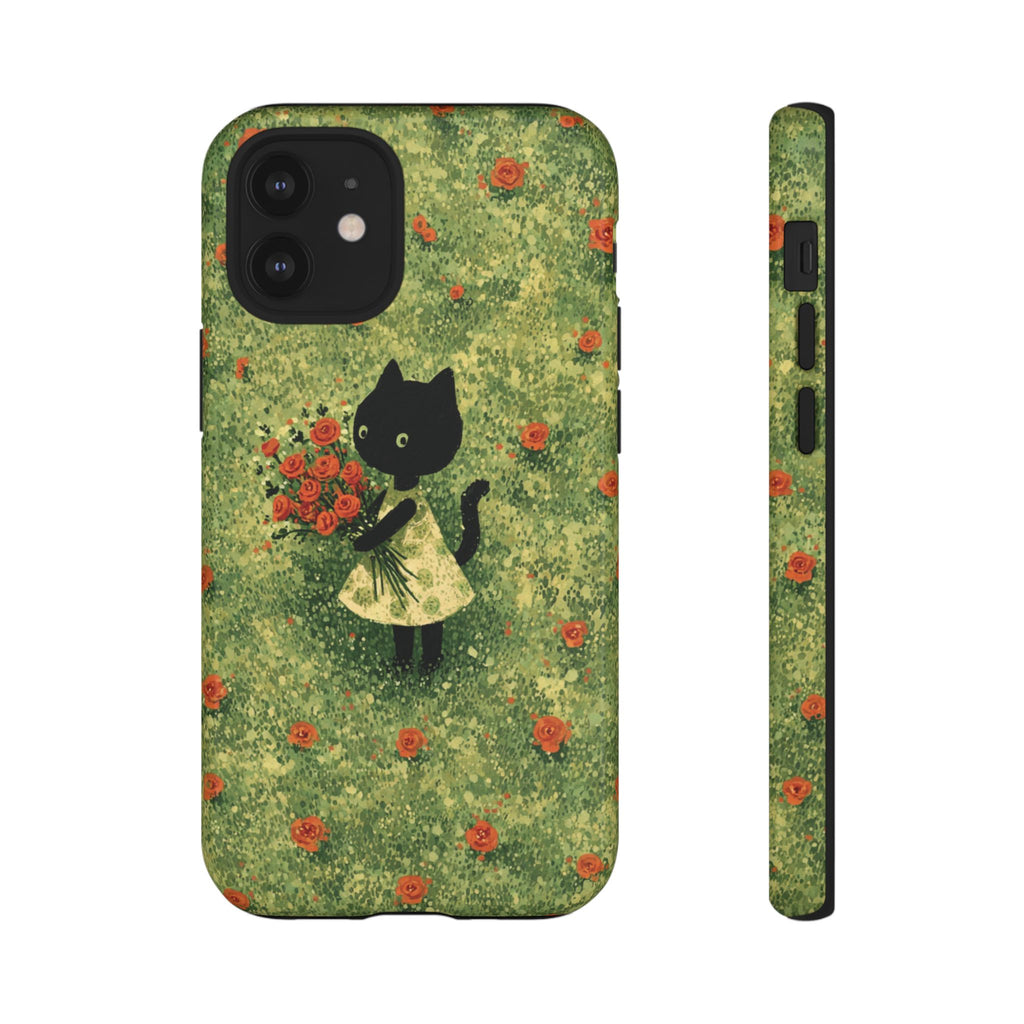 Cute Cat Tough Cases for Cat Lovers, Gifts for Her, Pet Owner Accessories