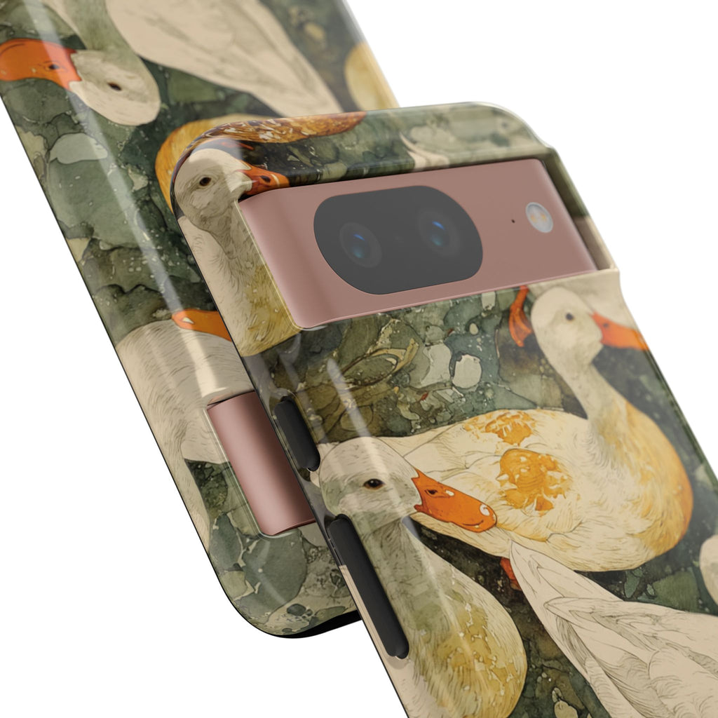 Duck-Themed Phone Case, Quirky Phone Cover, Nature Lover Gift