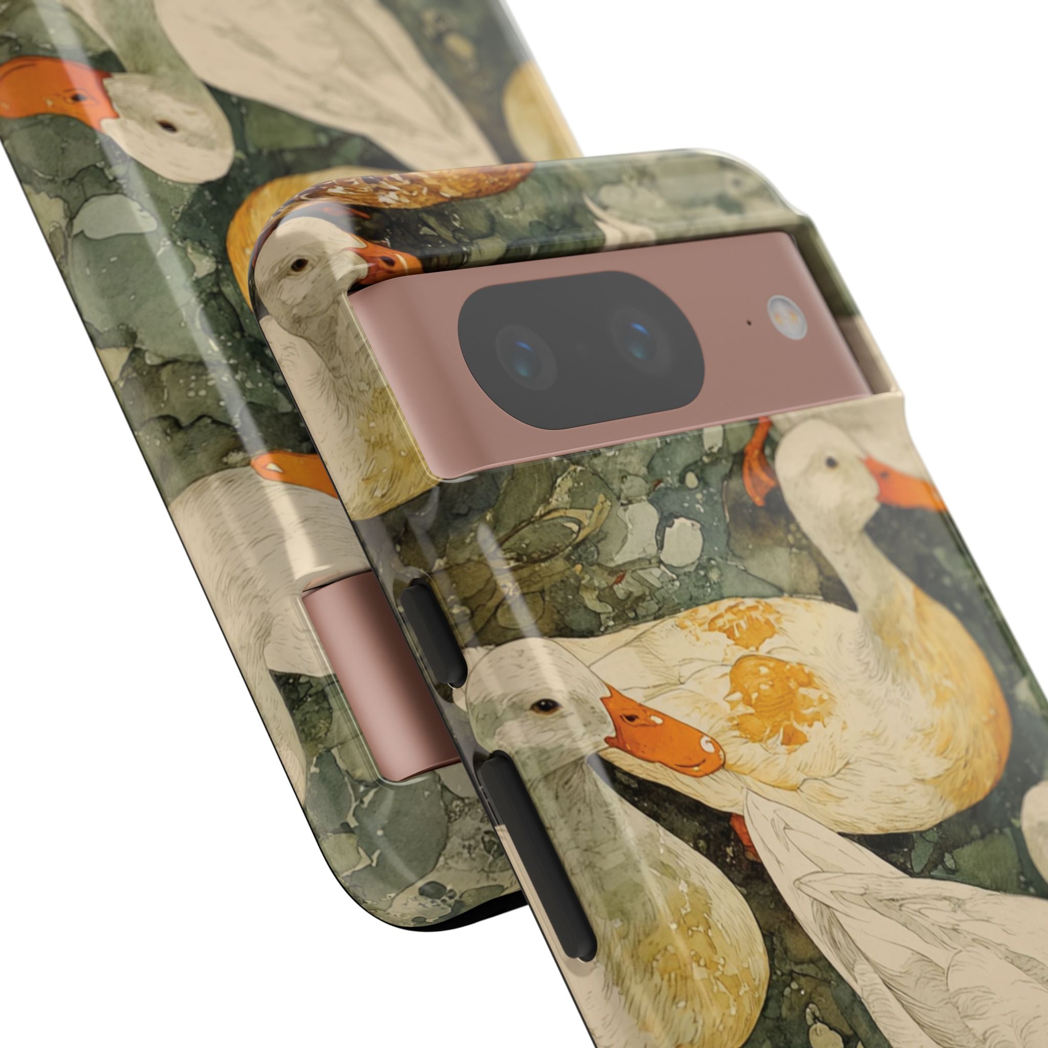 Duck-Themed Phone Case, Quirky Phone Cover, Nature Lover Gift