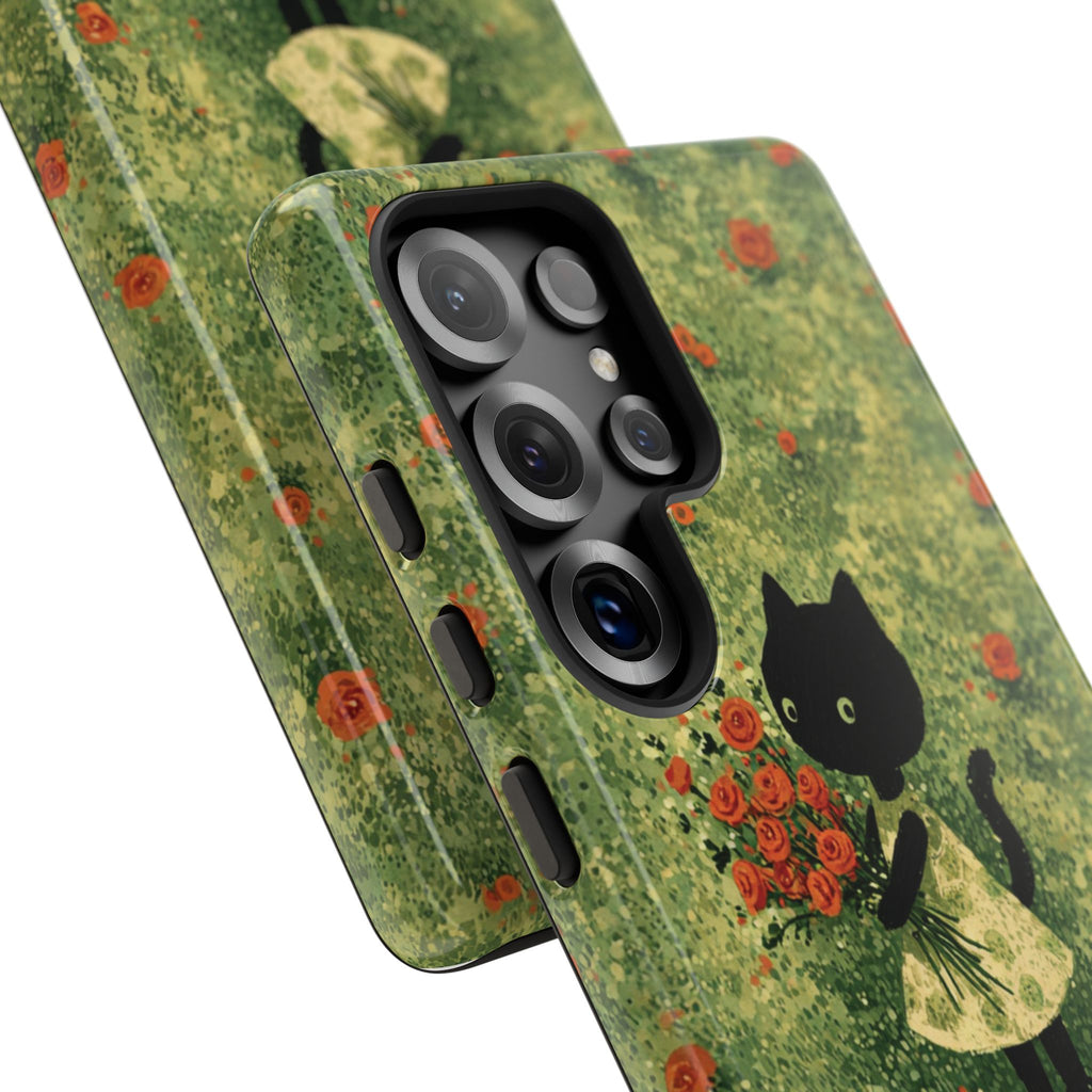 Cute Cat Tough Cases for Cat Lovers, Gifts for Her, Pet Owner Accessories