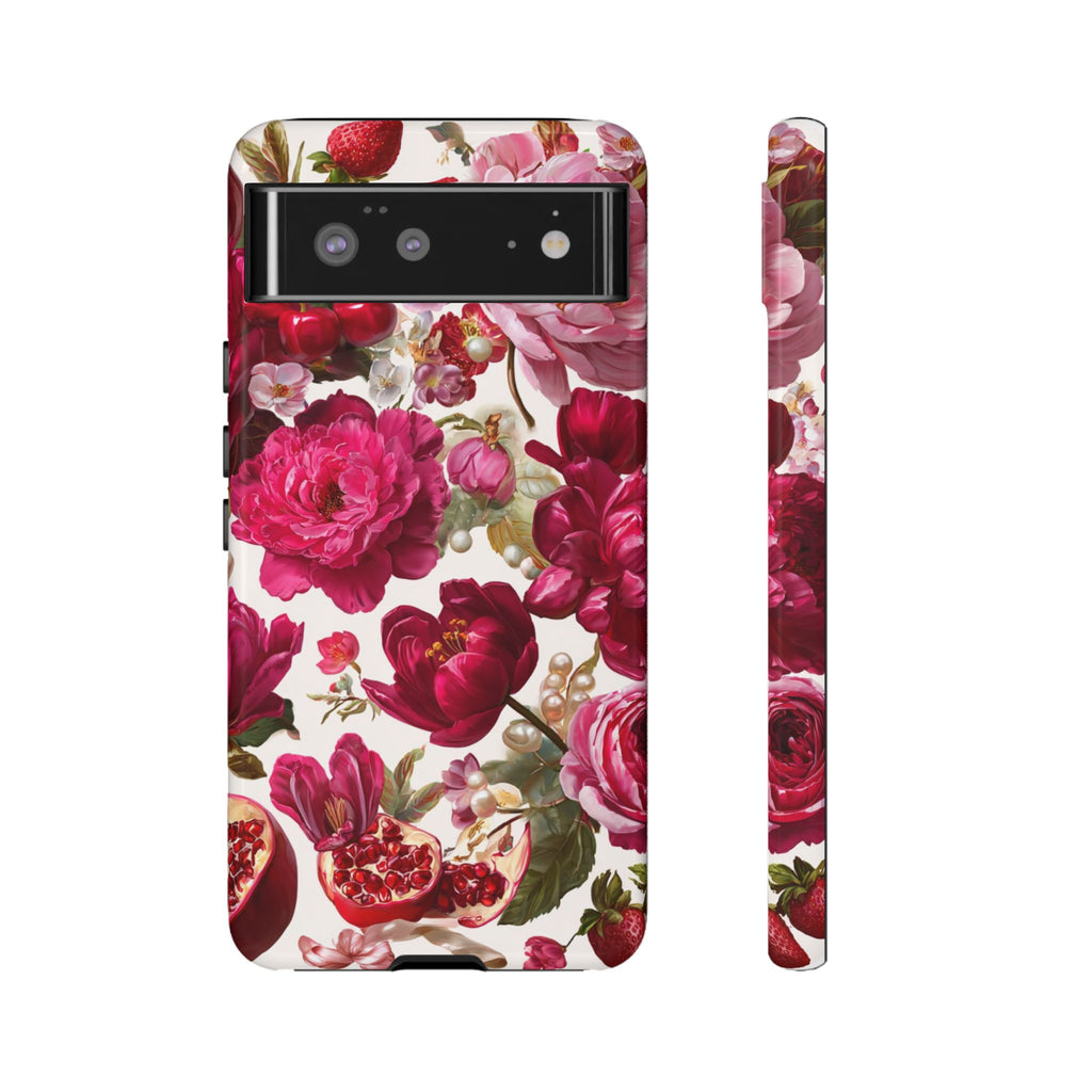 Floral Phone Case, Tough Floral Case, Flower Design